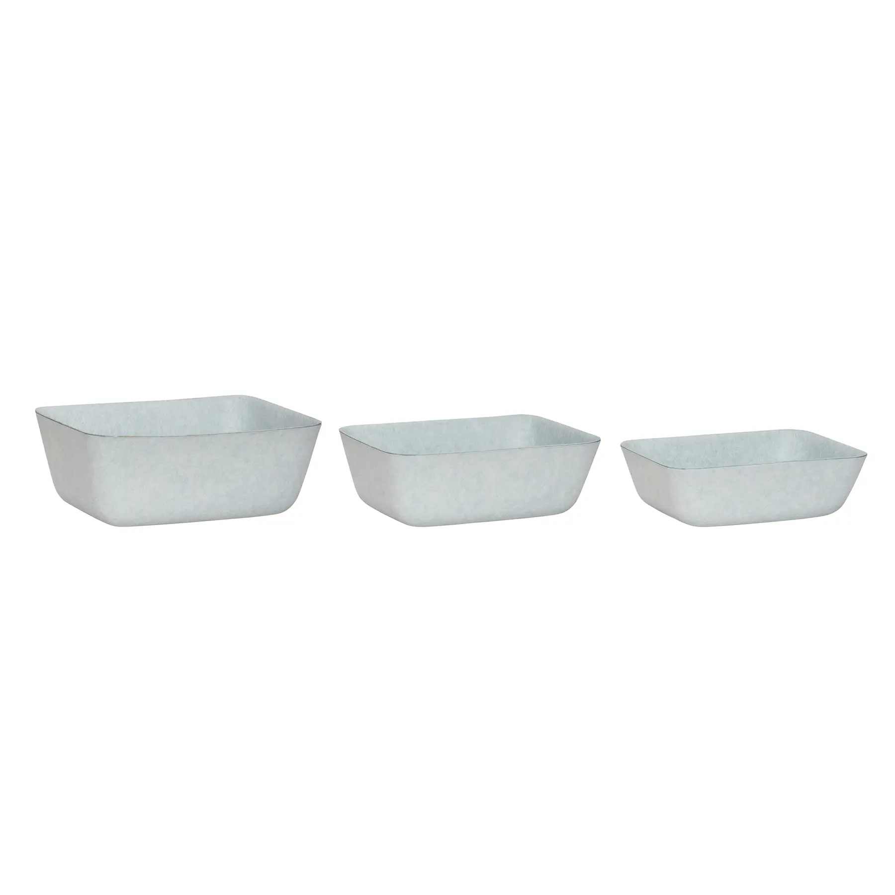 Hubsch Interior Vert Paniers Mellow (X3)