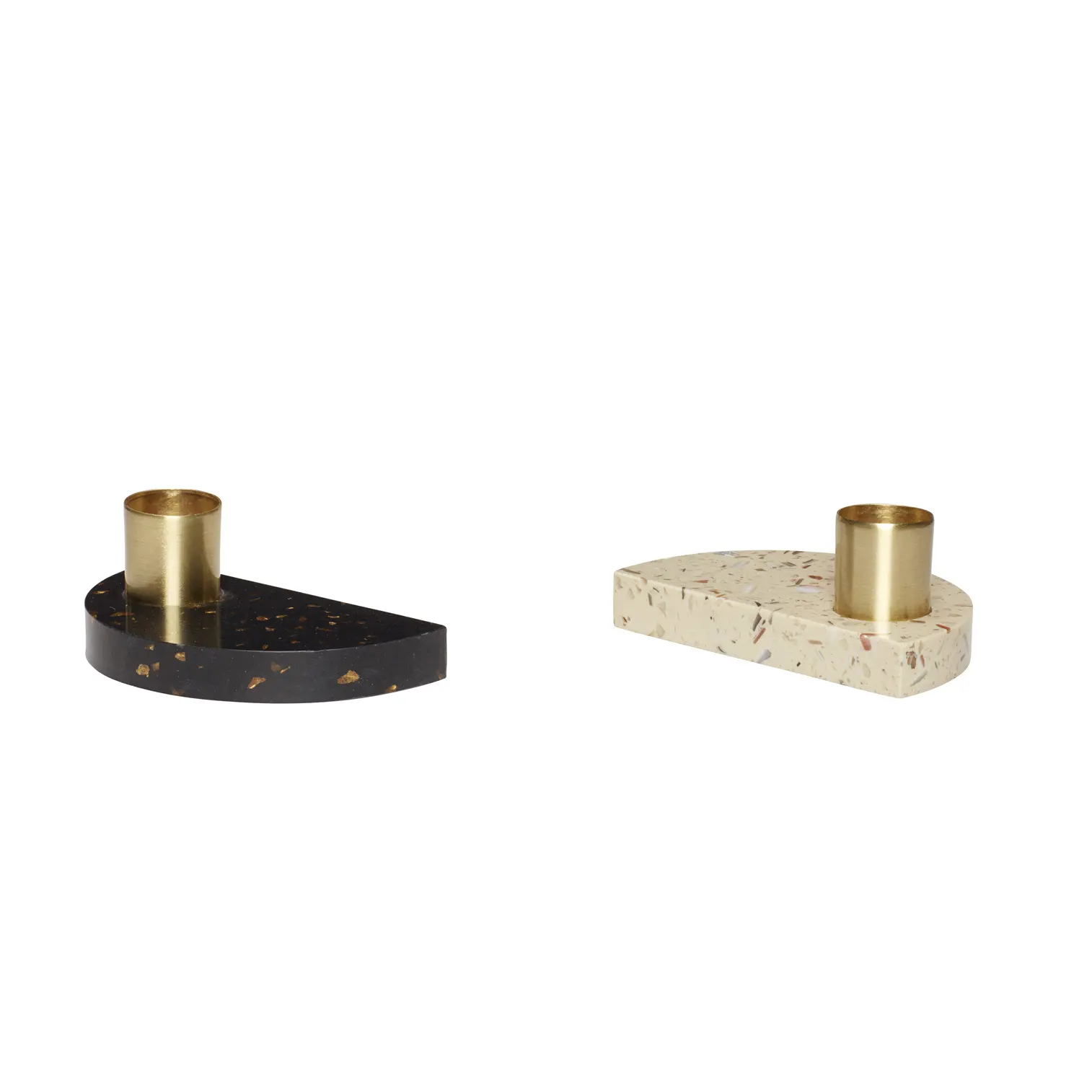 Bougeoirs Hubsch Interior Crescent (x2)