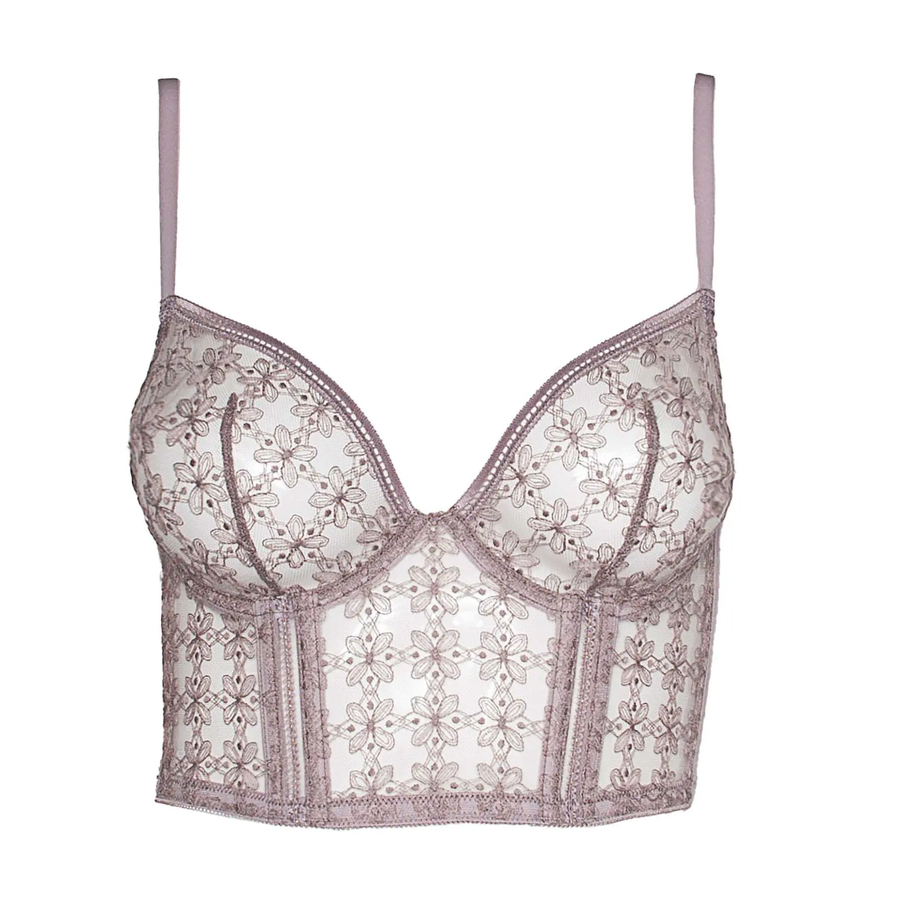 Reggiseno bustier da donna Huit Café Fleur