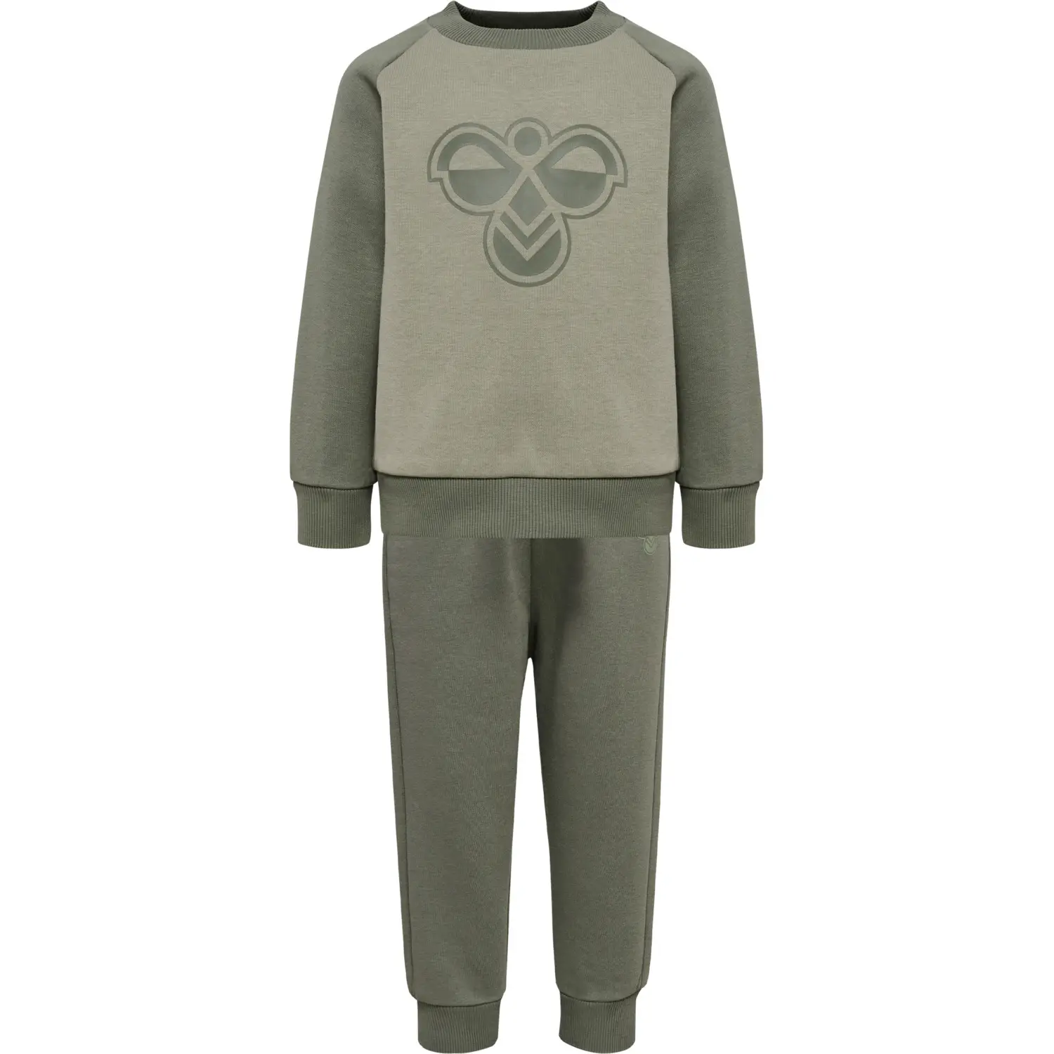 Hummel Gris Babykombination Sweatshirt Und Jogginghose