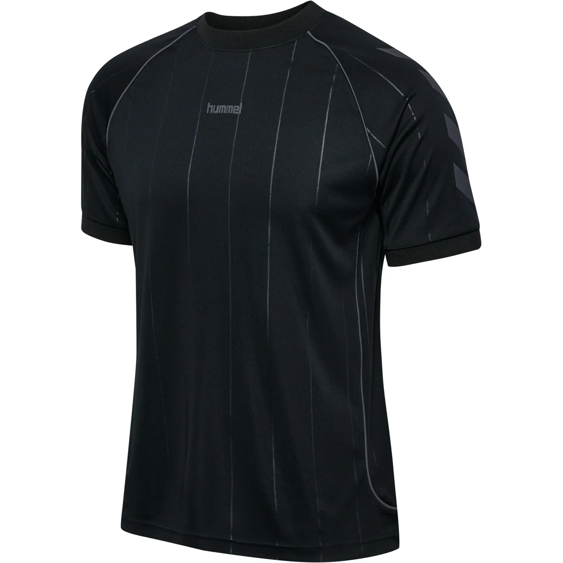 Hummel Schwarz T-Shirt Pitch