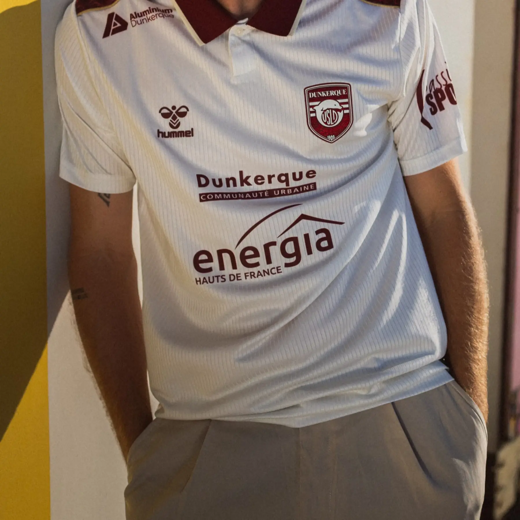 Maillot Uitwedstrijd USL Dunkerque 2026/27