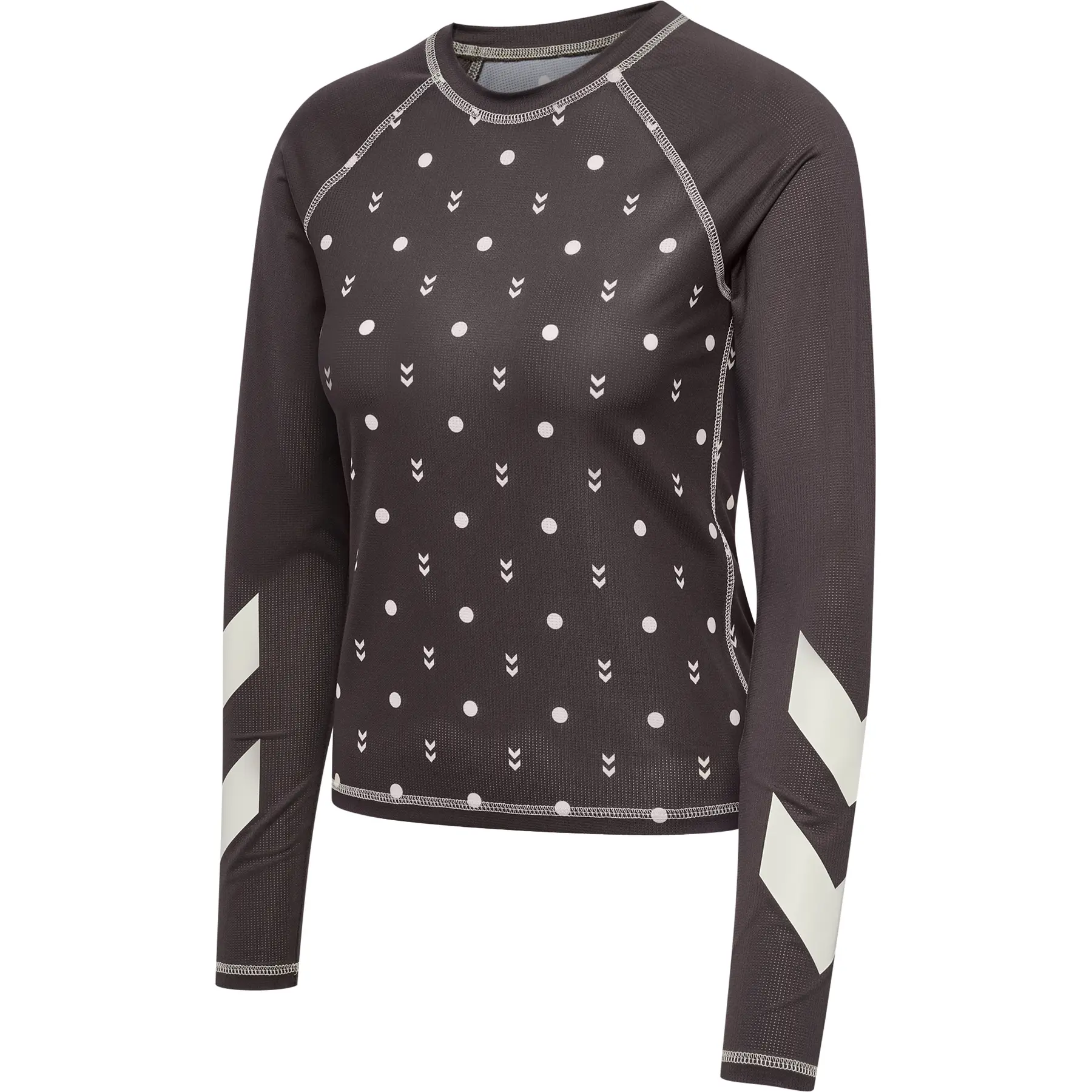 Langarm-Mesh-T-Shirt für Frauen Hummel I-D