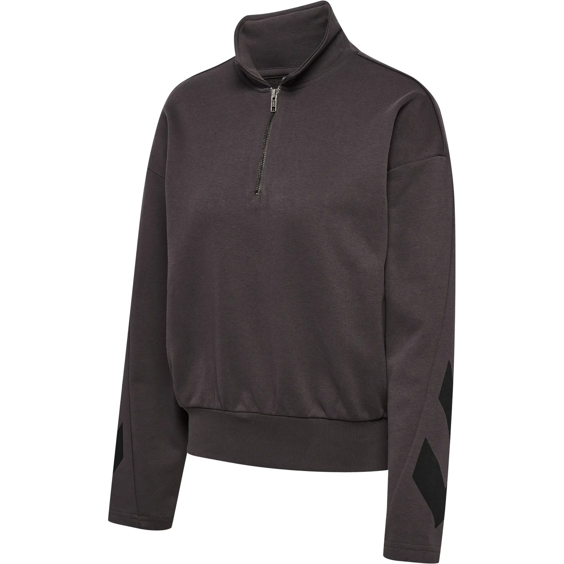 Polo-Kragen Sweatshirt 1/2 Reißverschluss Damen Hummel I-D
