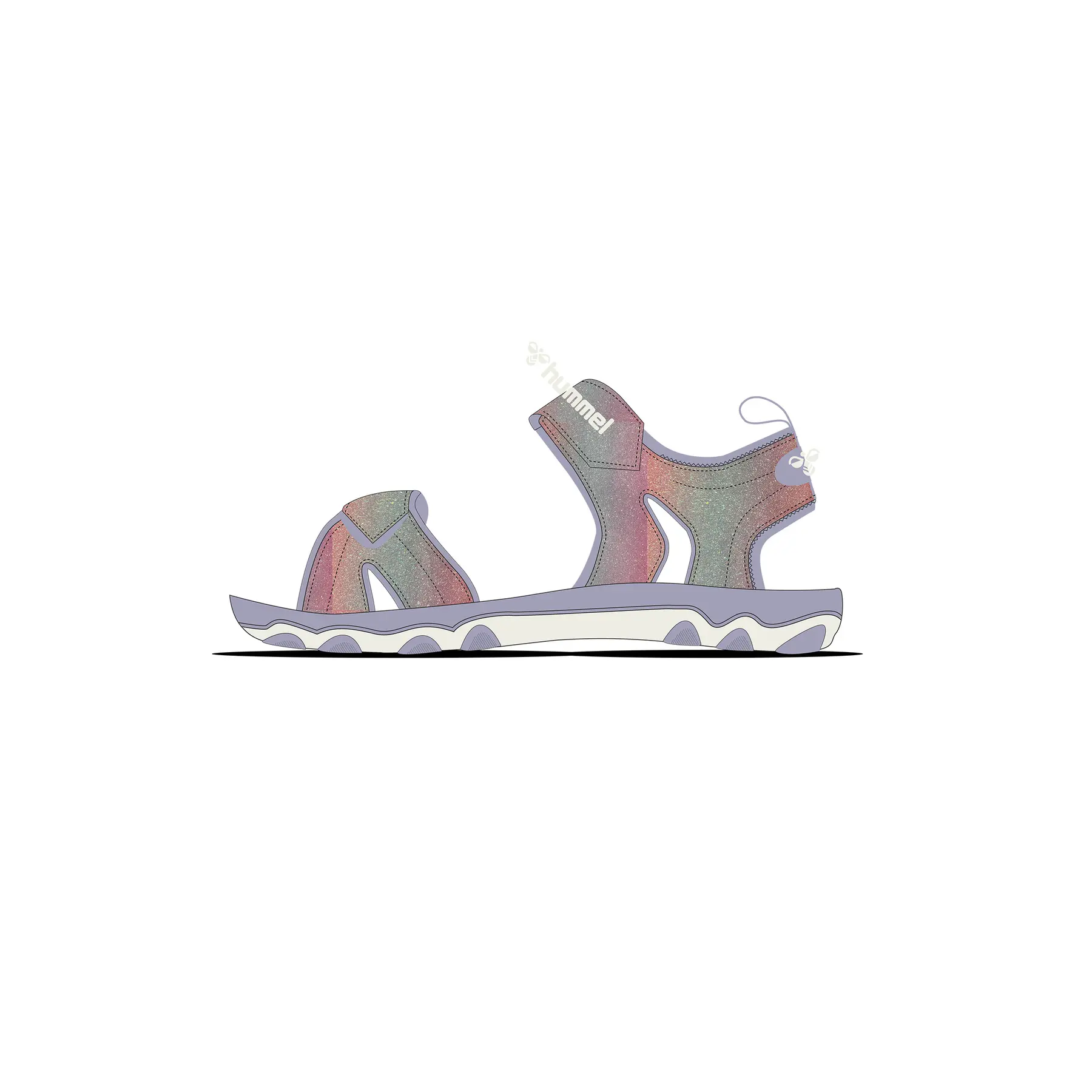 Sandali Bambina Hummel Glitter-image