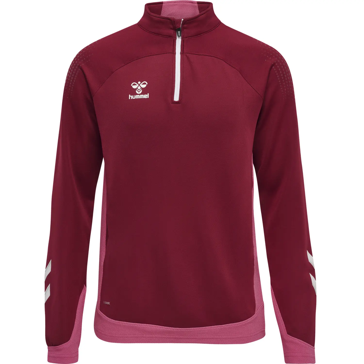 Sweat shirt hummel Sweatshirt hmlLEAD Half Zip EU - vue 2