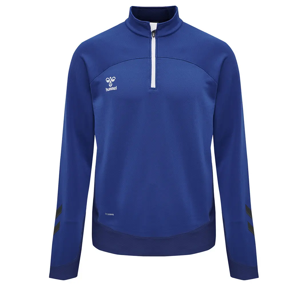 Kinder Halb-Zipper-Trainingsjacke Hummel Lead