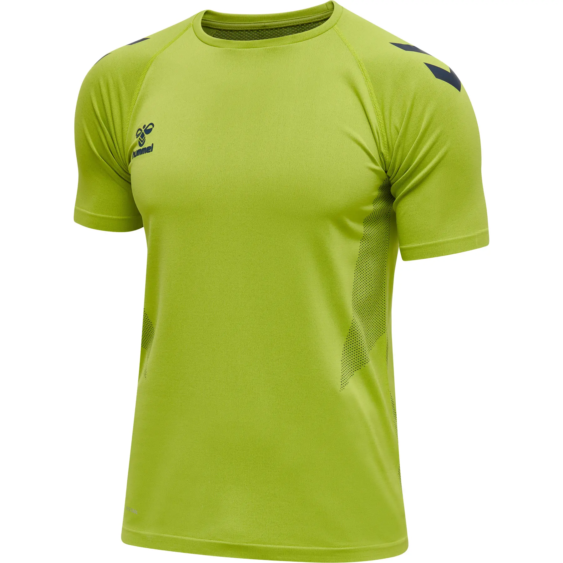 T shirt hummel T shirt hmlLead Pro Seamless Jaune EU - vue 2