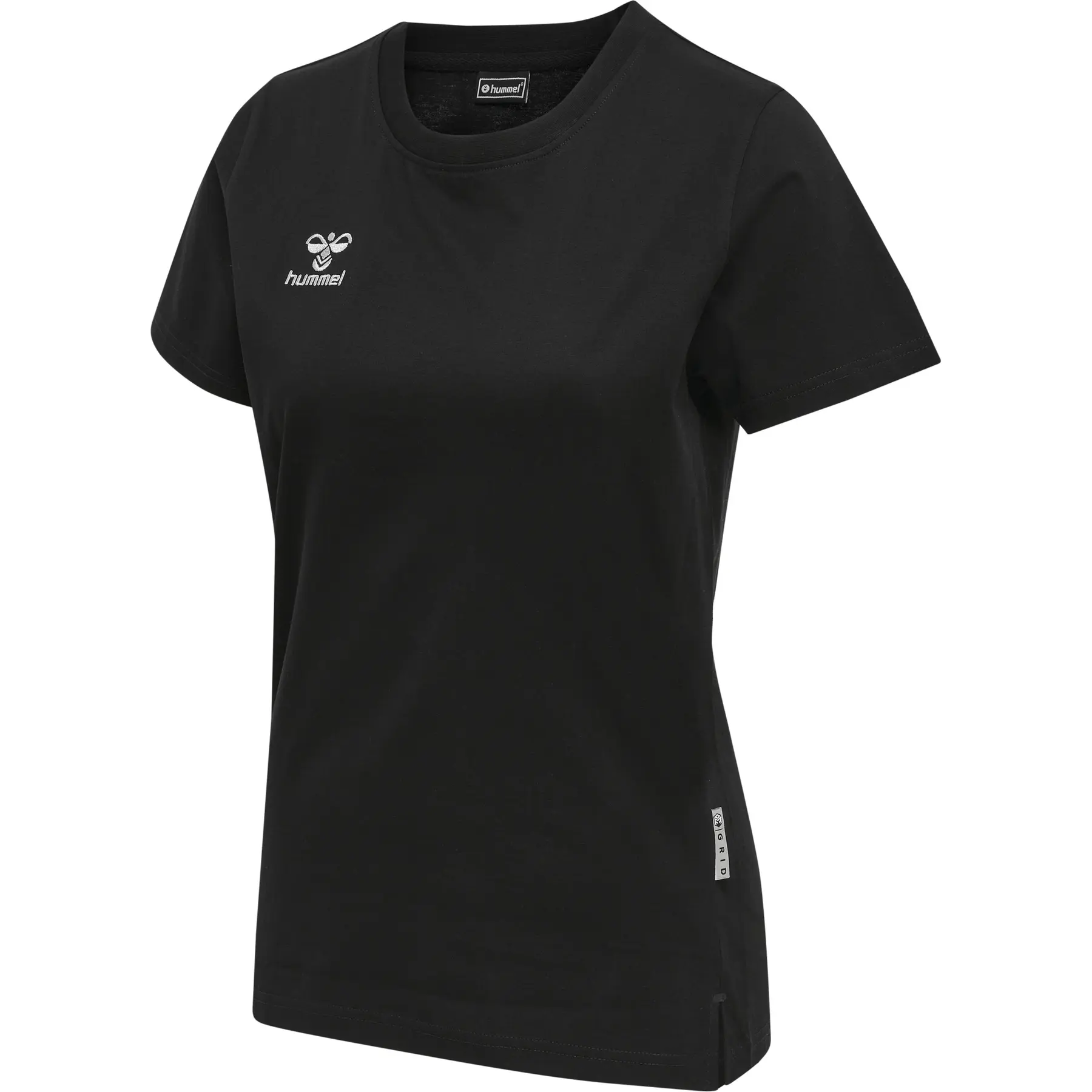 Maglietta donna in cotone Hummel Move Grid