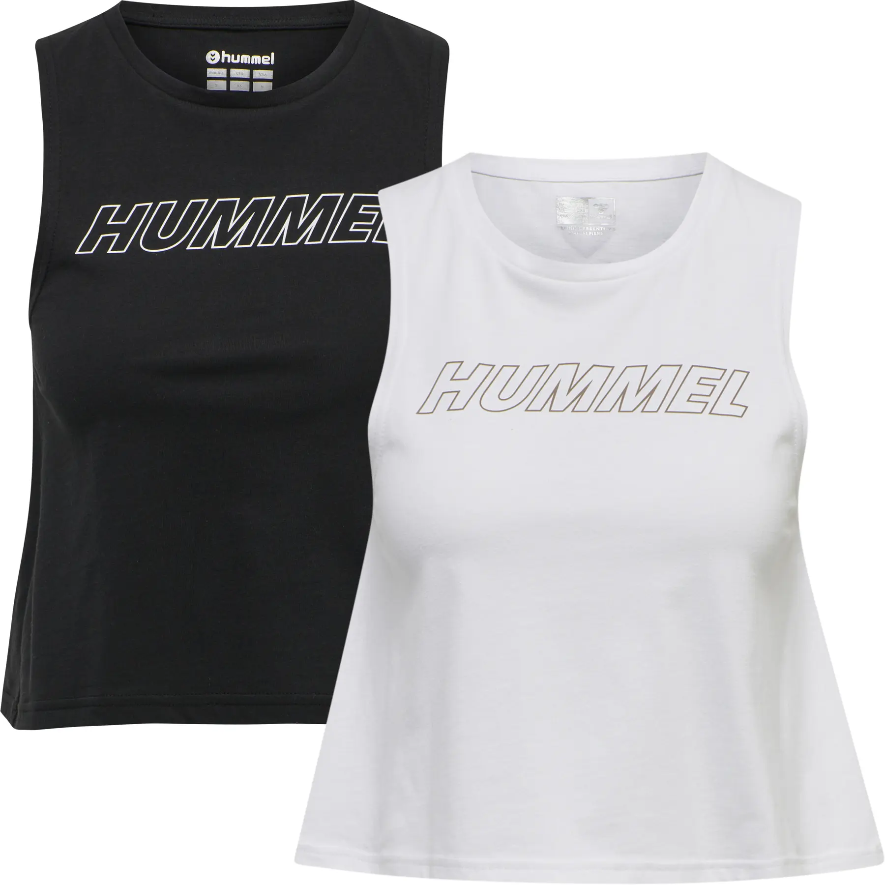 Crop-Tops aus Baumwolle Frau Hummel TE Cali (x2)