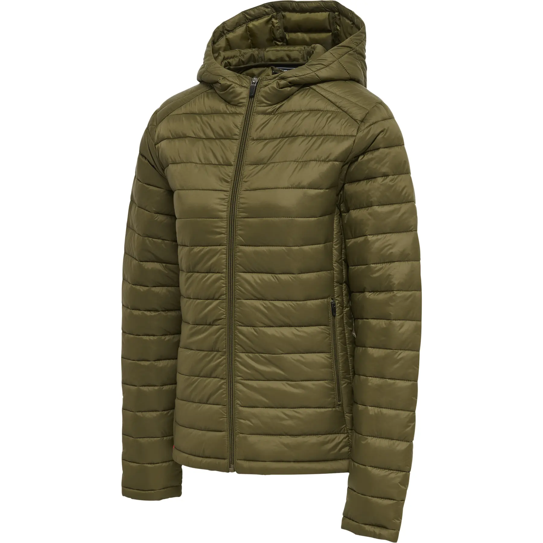 Piumino con cappuccio da donna Hummel Red