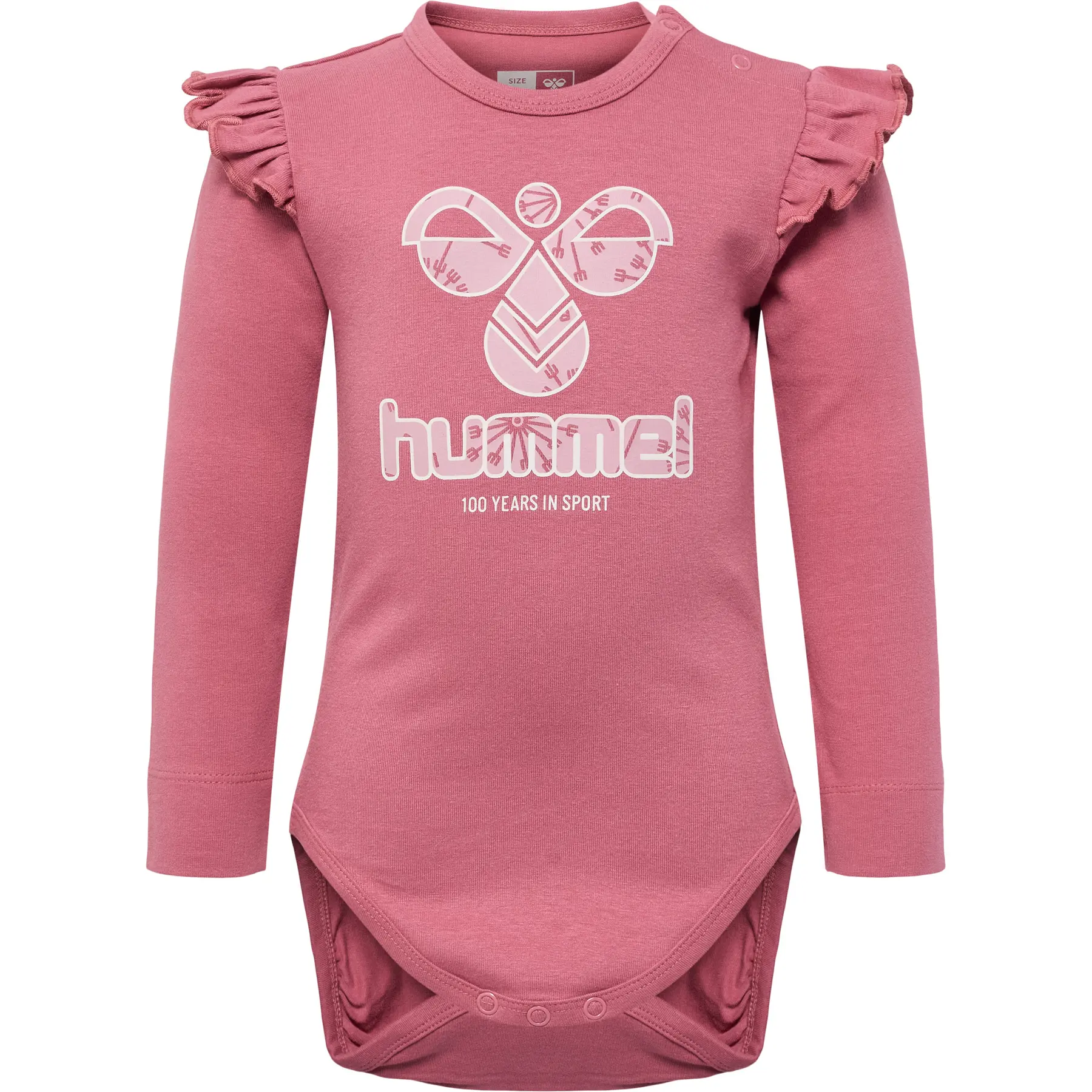 Baby-Body für Mädchen mit langen Ärmeln Hummel Dana