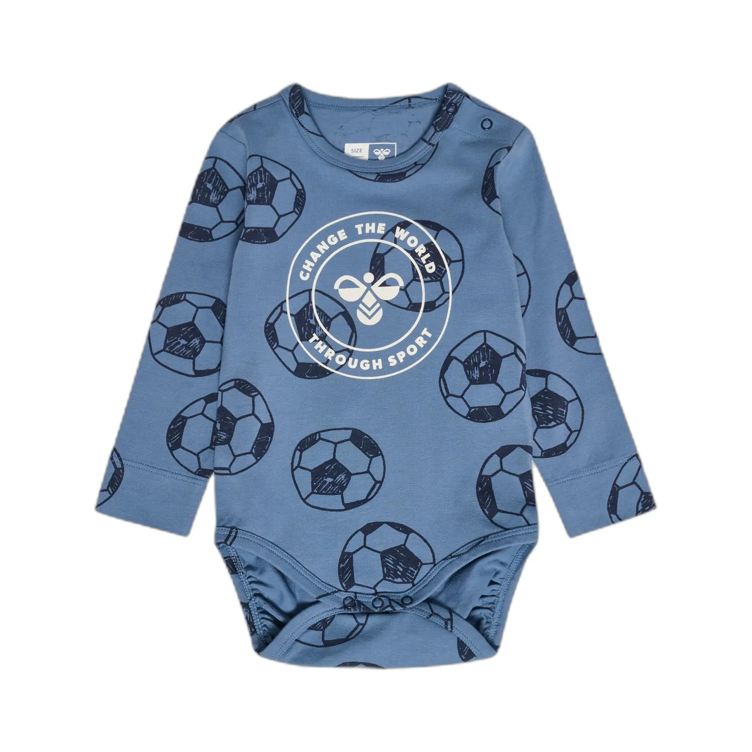 Baby-Body für Jungen langarm Hummel Ball