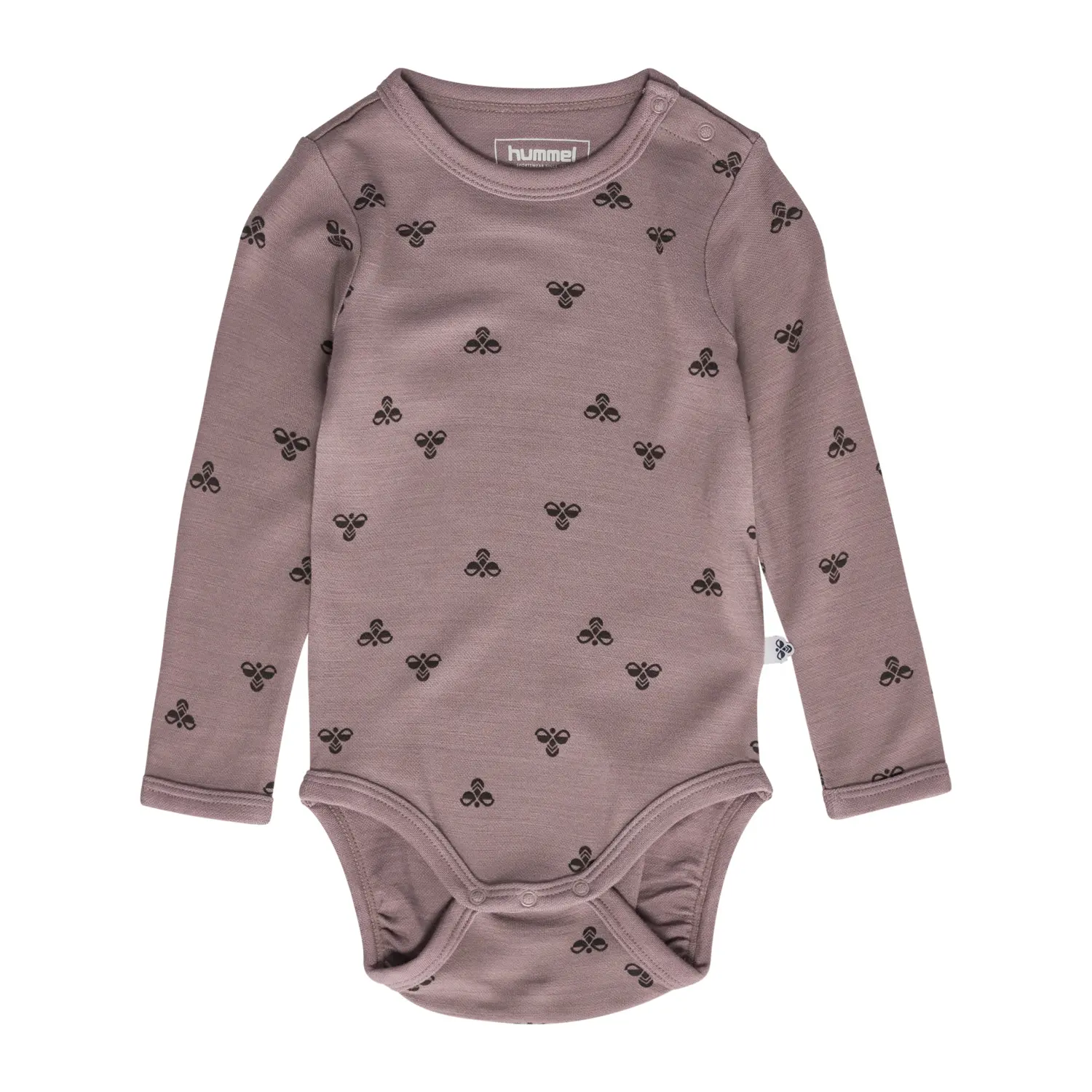 Body en laine à manches longues bébé Hummel Mini
