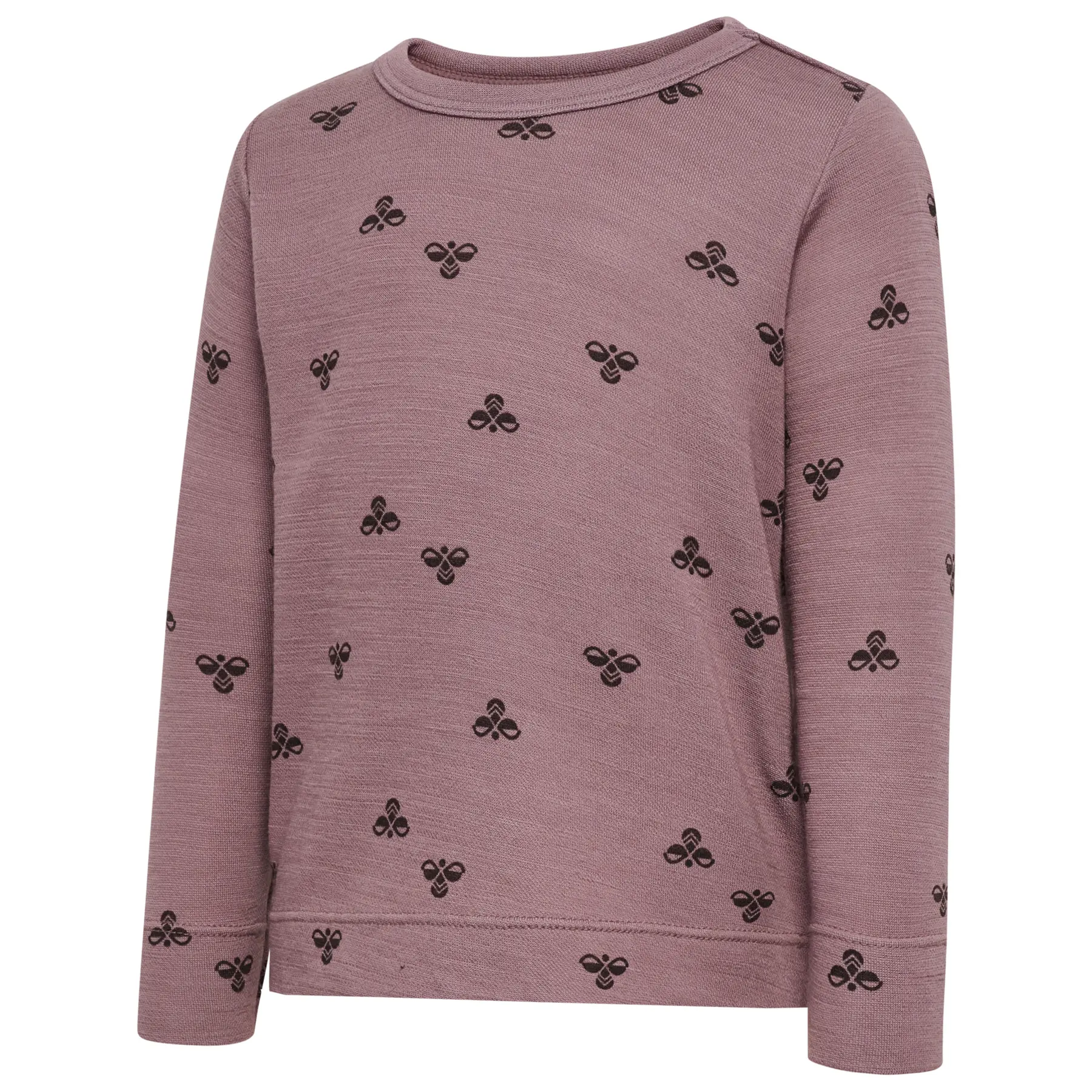 Baby T-shirt met lange mouwen Hummel Mini Wool