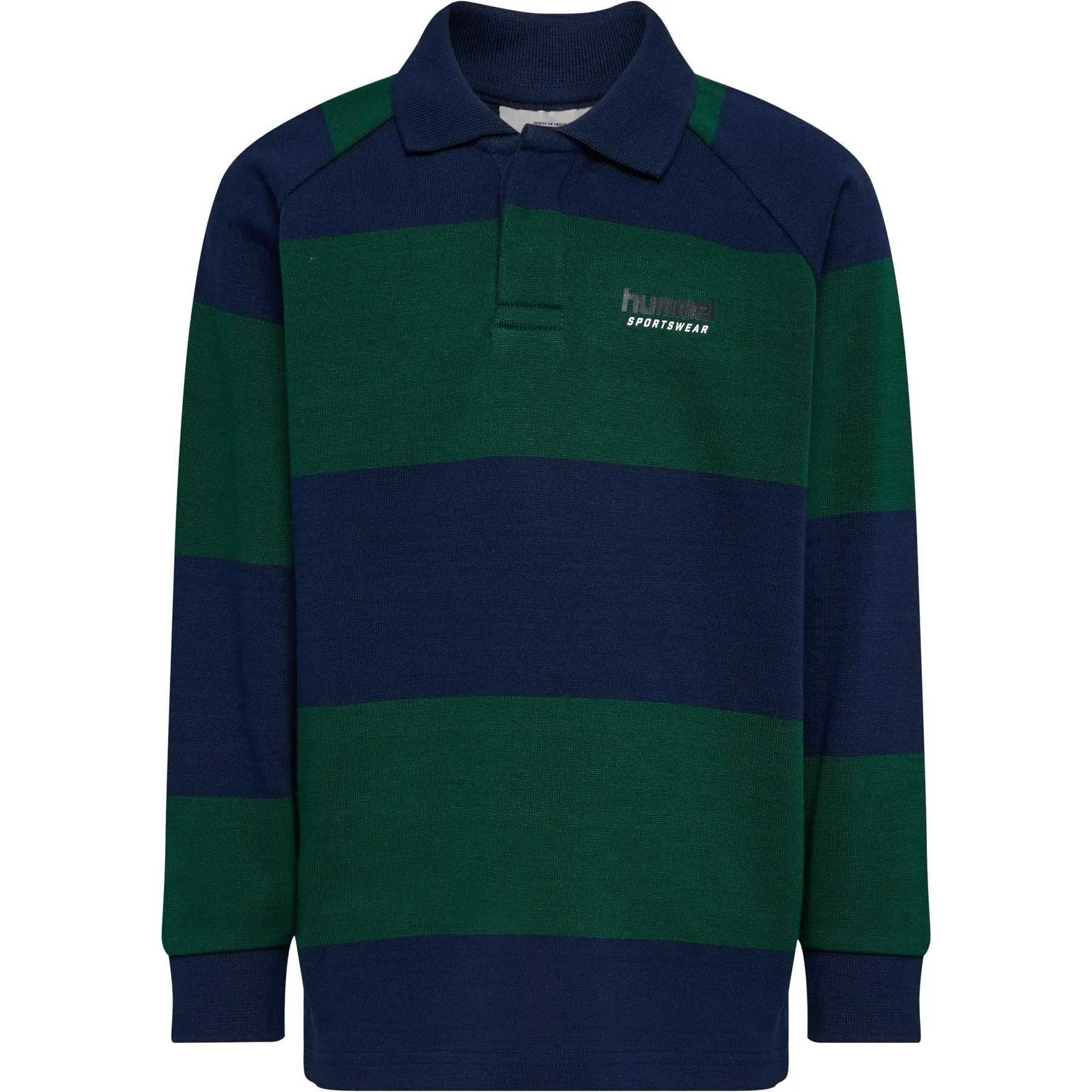 Langarm Polo-Shirt Kind Hummel Striped Loose