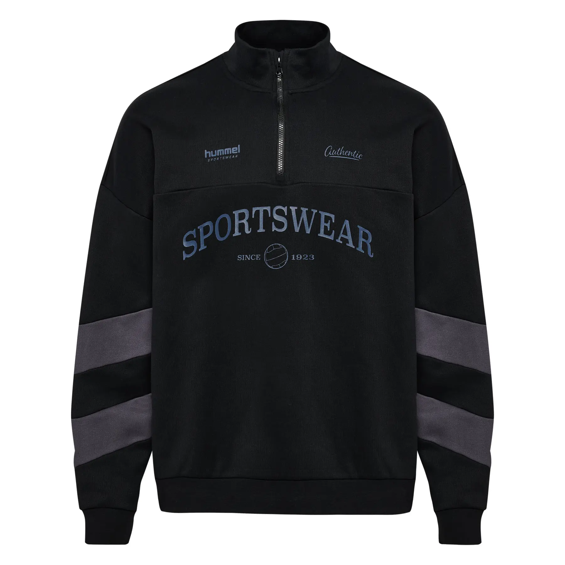 Oversize Halbzip-Sweatshirt Hummel