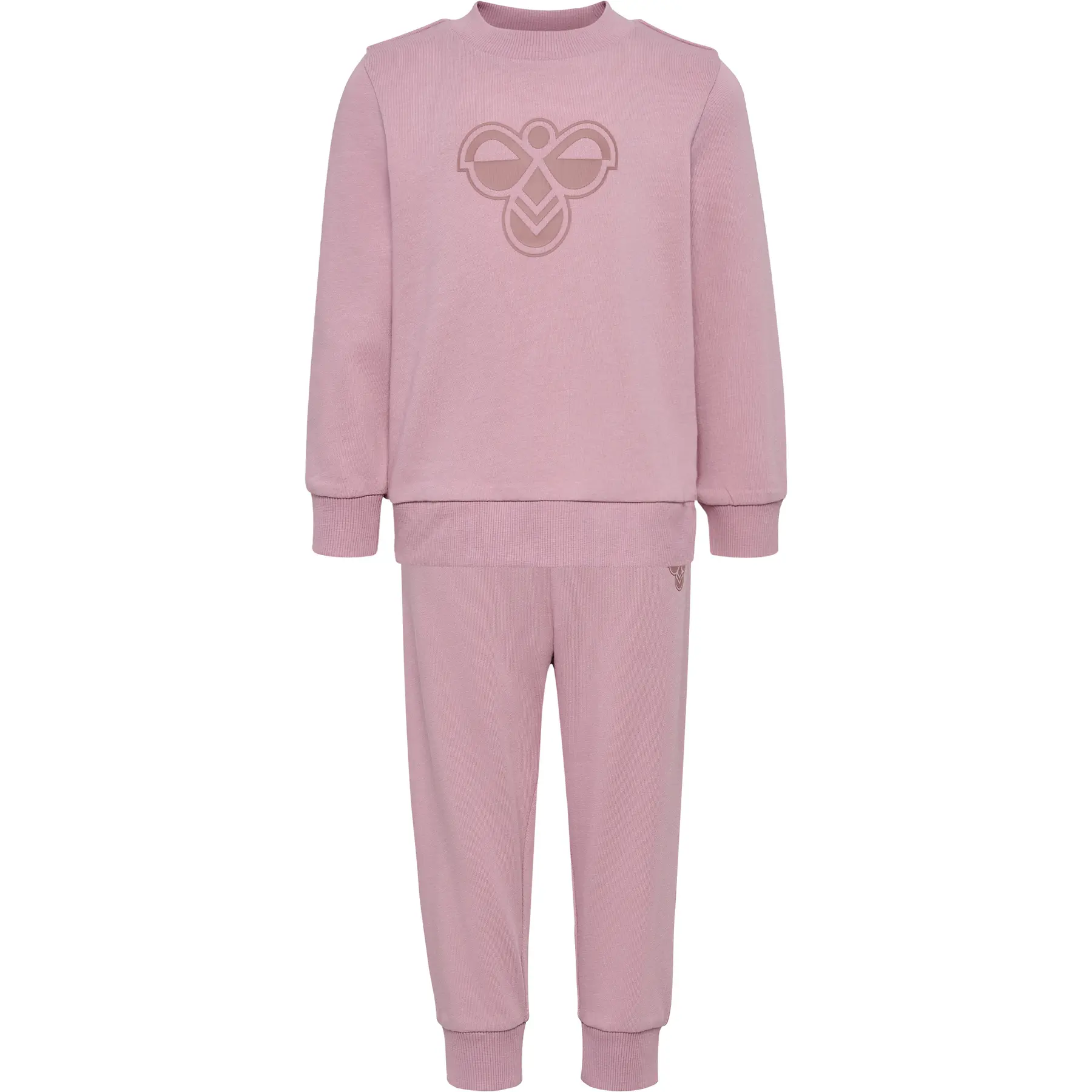Hummel Rosa Baby-Jogginganzug Aus Jersey Bee