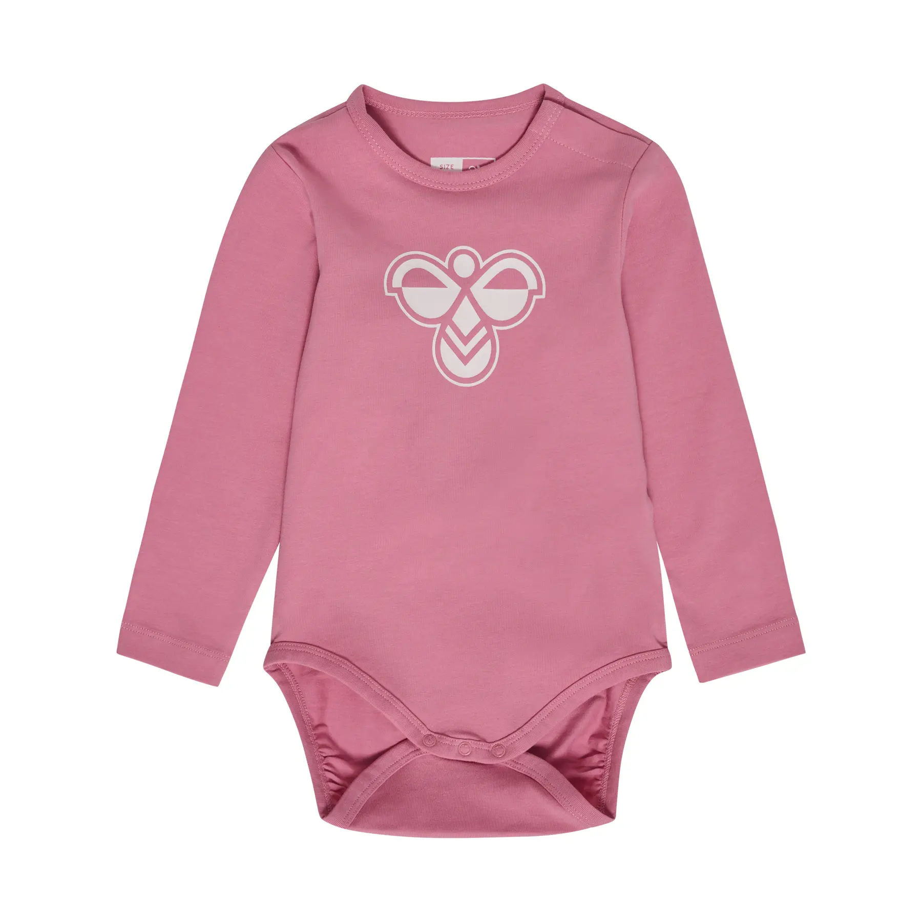 Baby-Body mit langen Ärmeln Hummel Logo