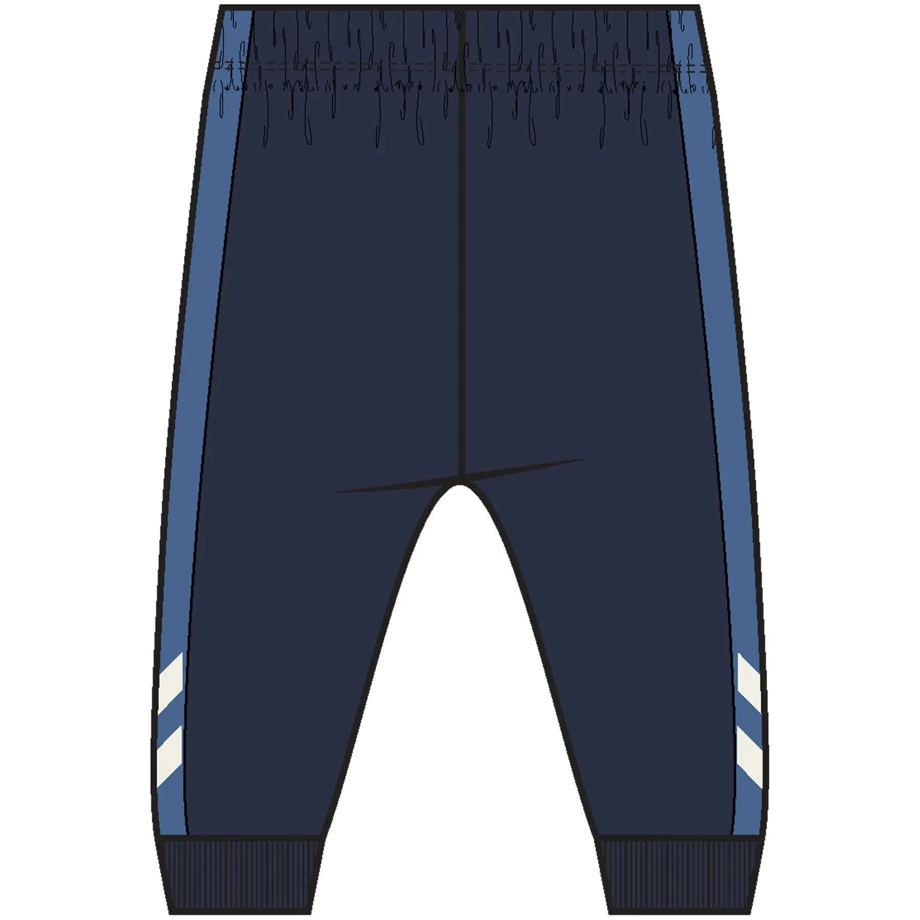 Babypant voor joggen Hummel Mini Regular Block