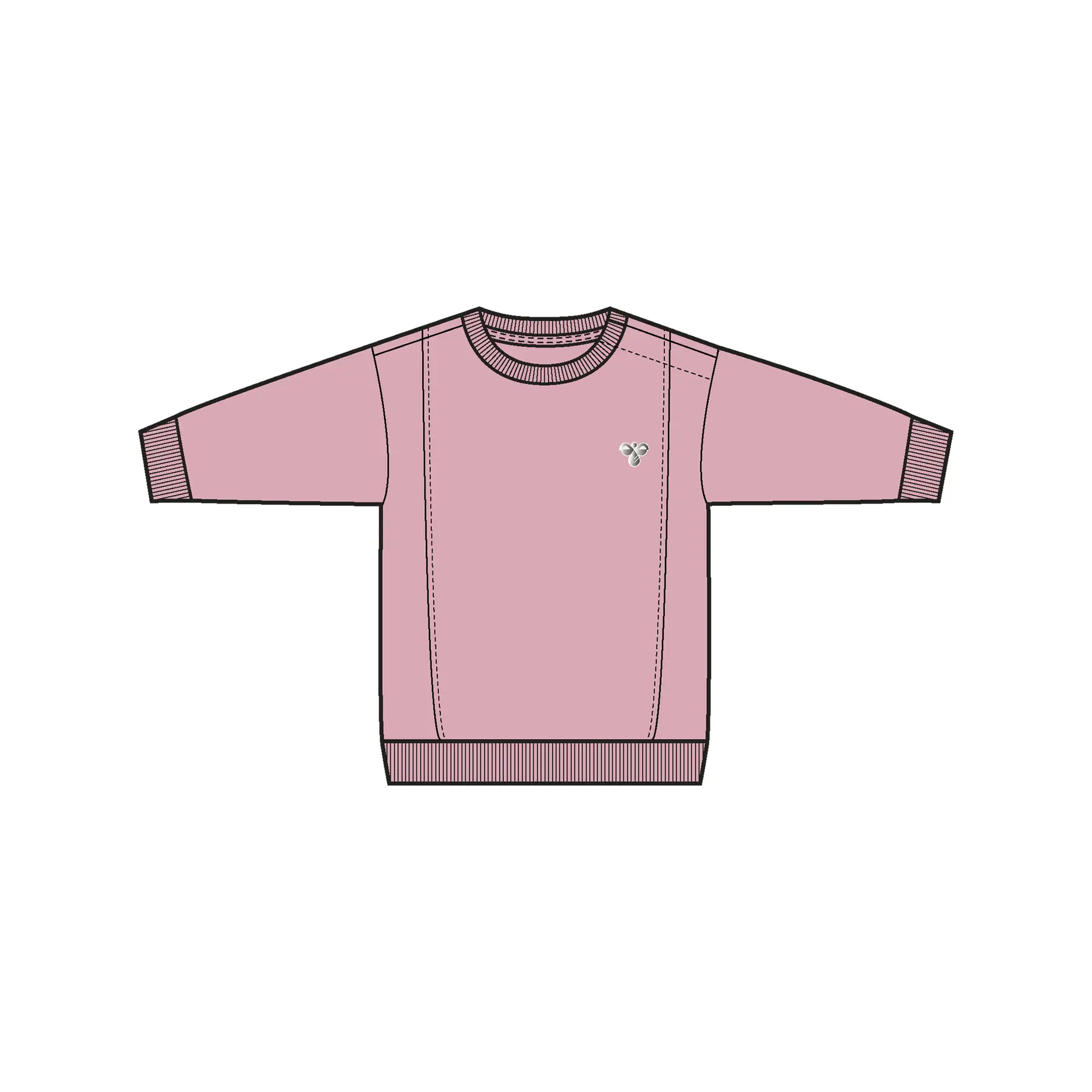 Pullover Kind Hummel Mini Pintuck