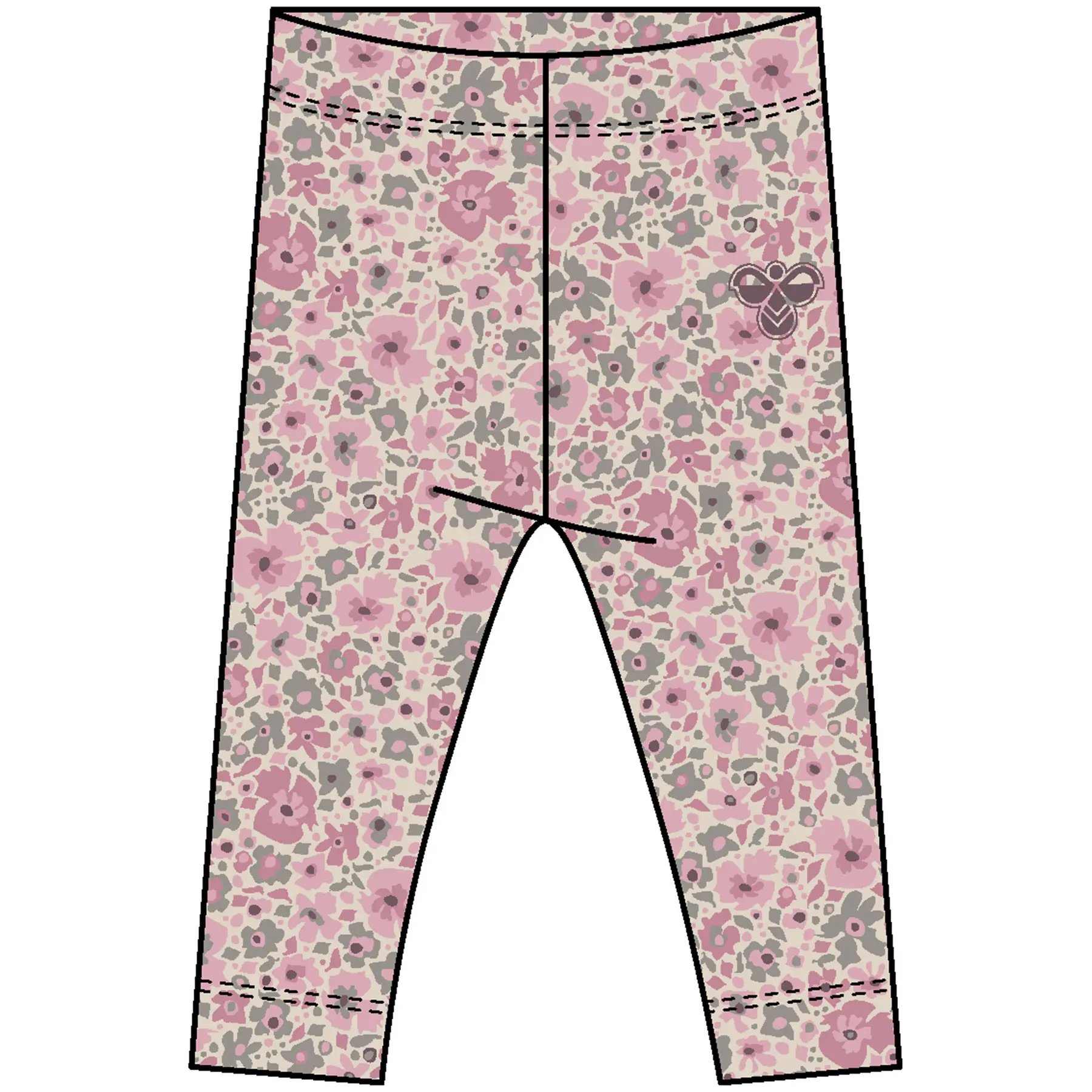 Legging à fleurs fille Hummel Aop Legging à fleurs fille Hummel Aop