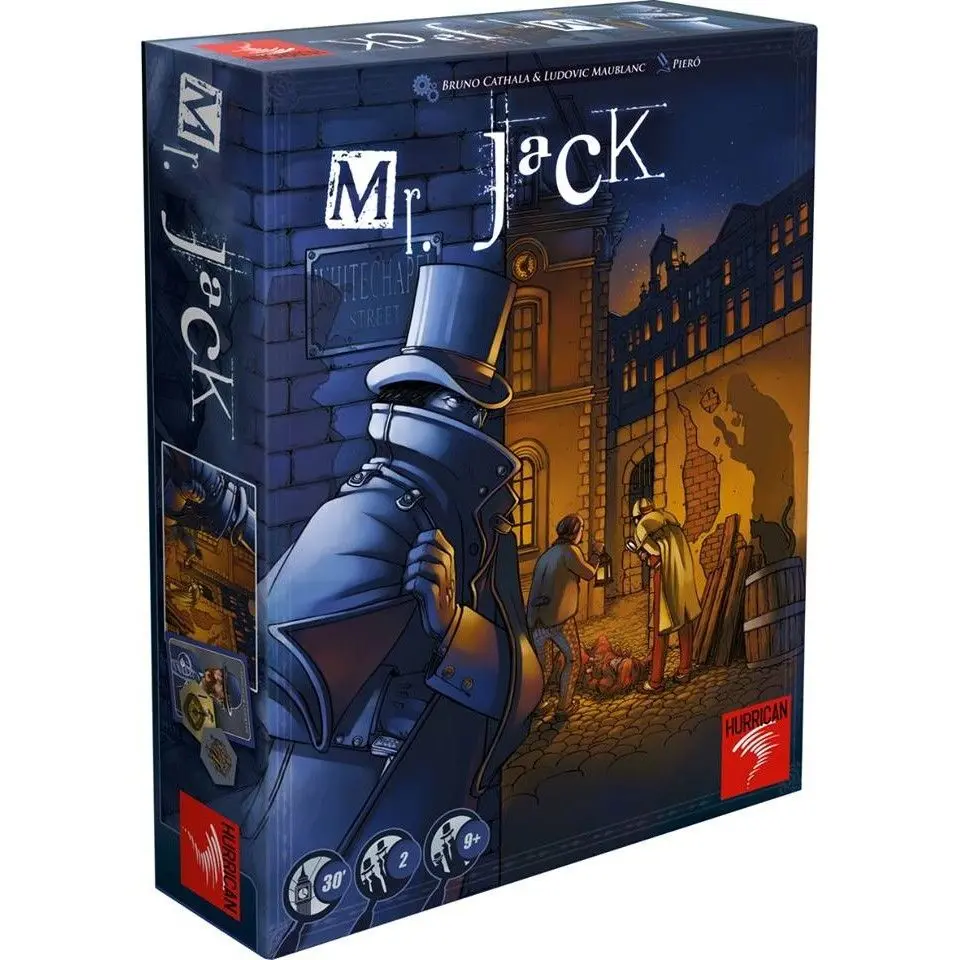 Gesellschaftsspiele Hurrican Games Mr Jack London : Nouvelle Edition