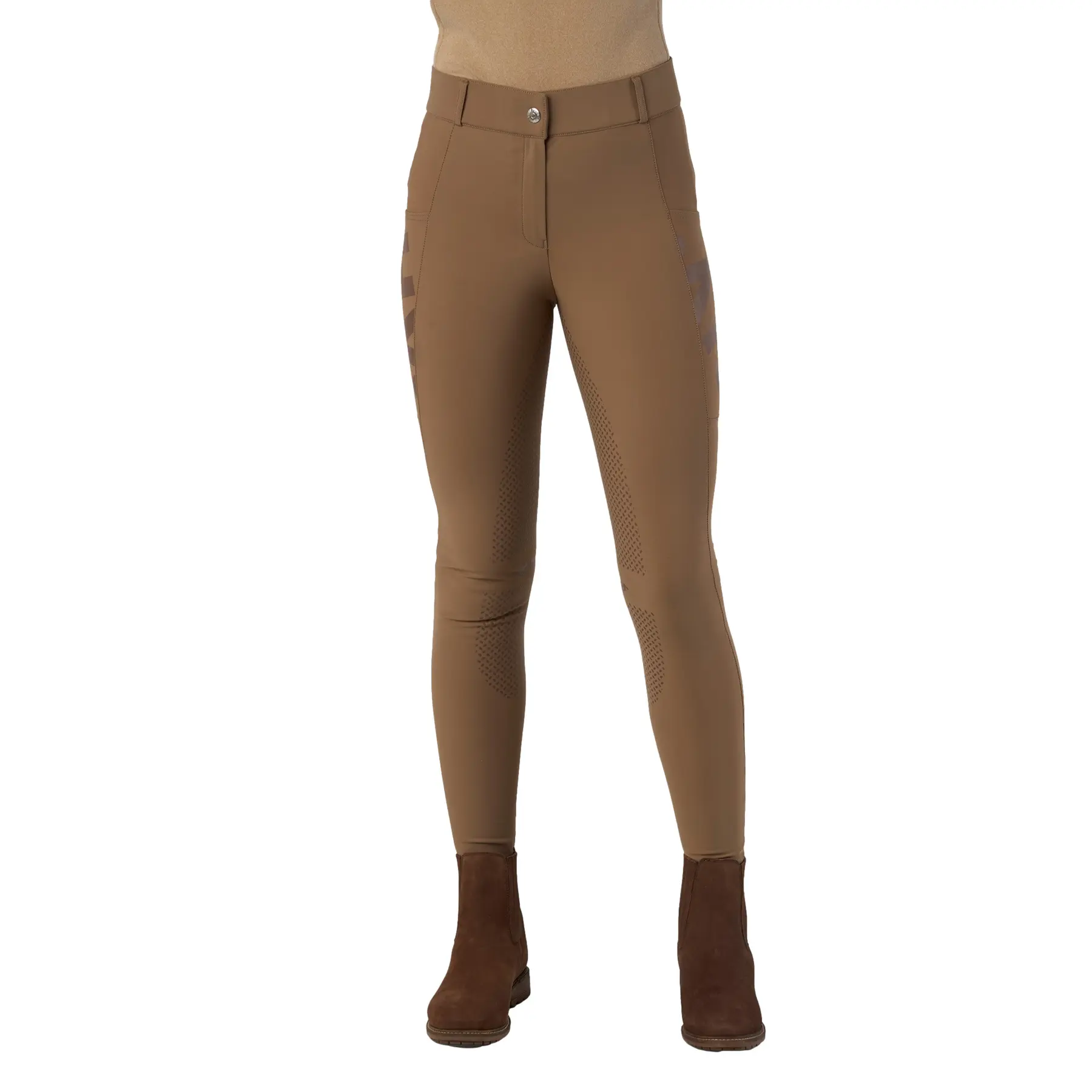 Reithose full grip Damen HV Polo Femmy