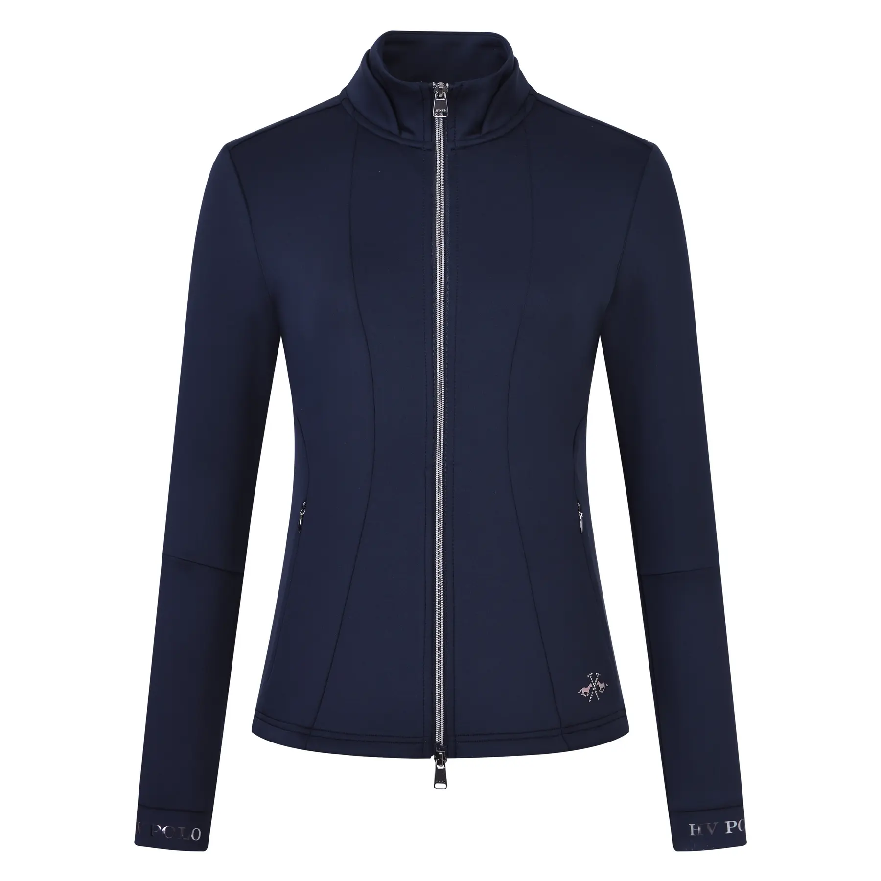 Women's full-zip riding jacket HV Polo Jay Tech