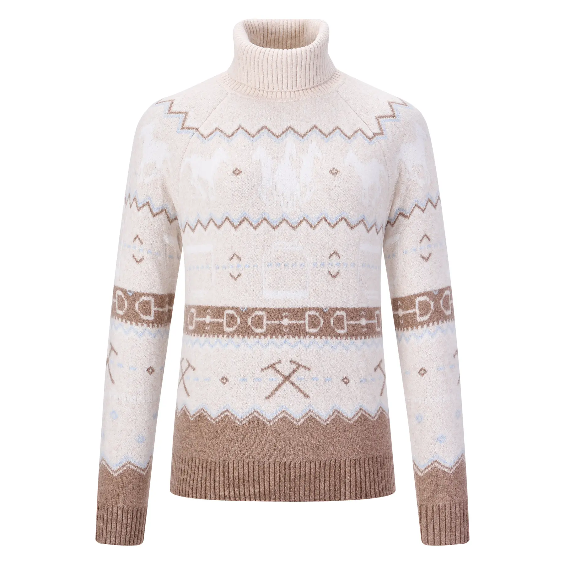 Strickpullover mit Muster für Damen HV Polo Every