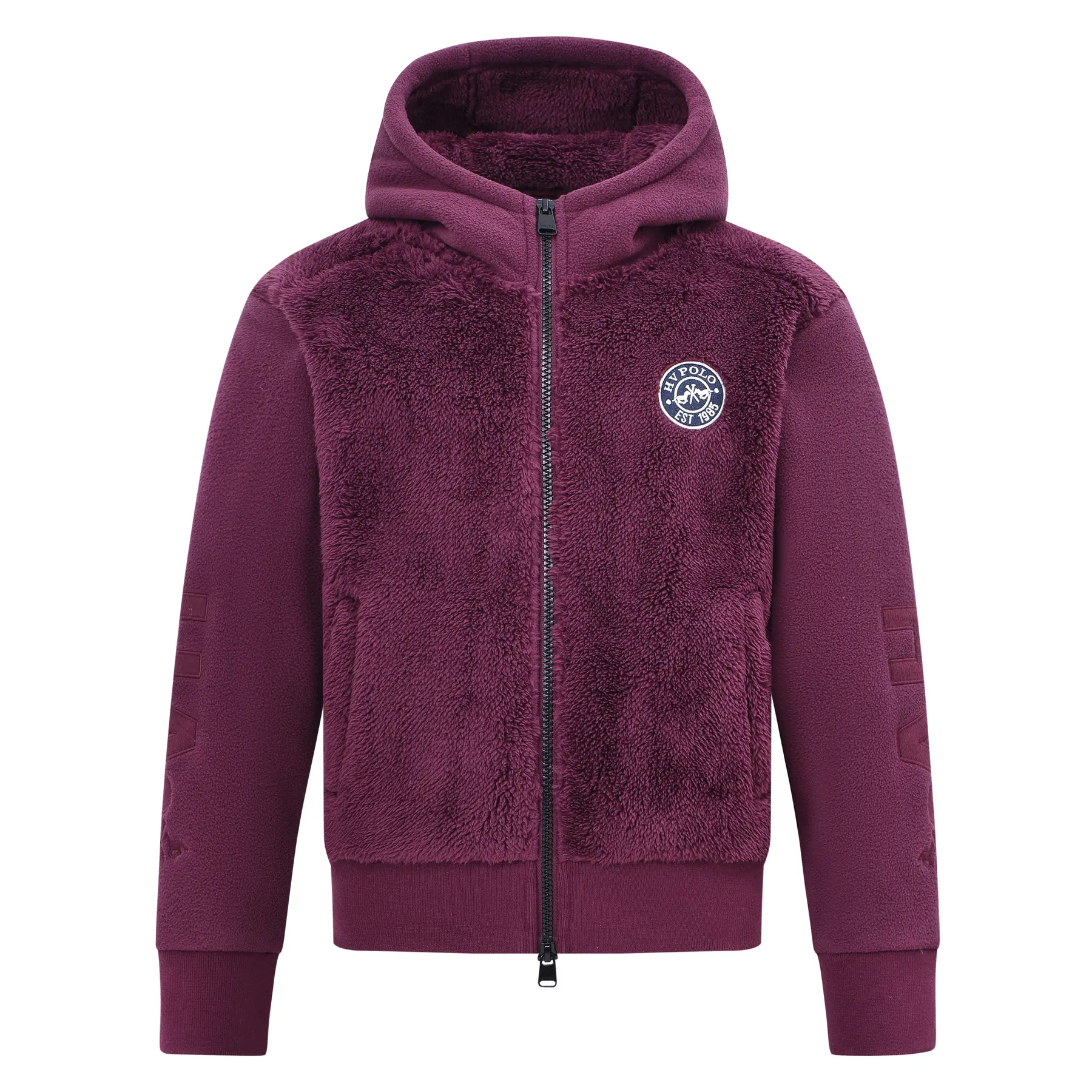 Polaire à capuche enfant HV Polo Royce