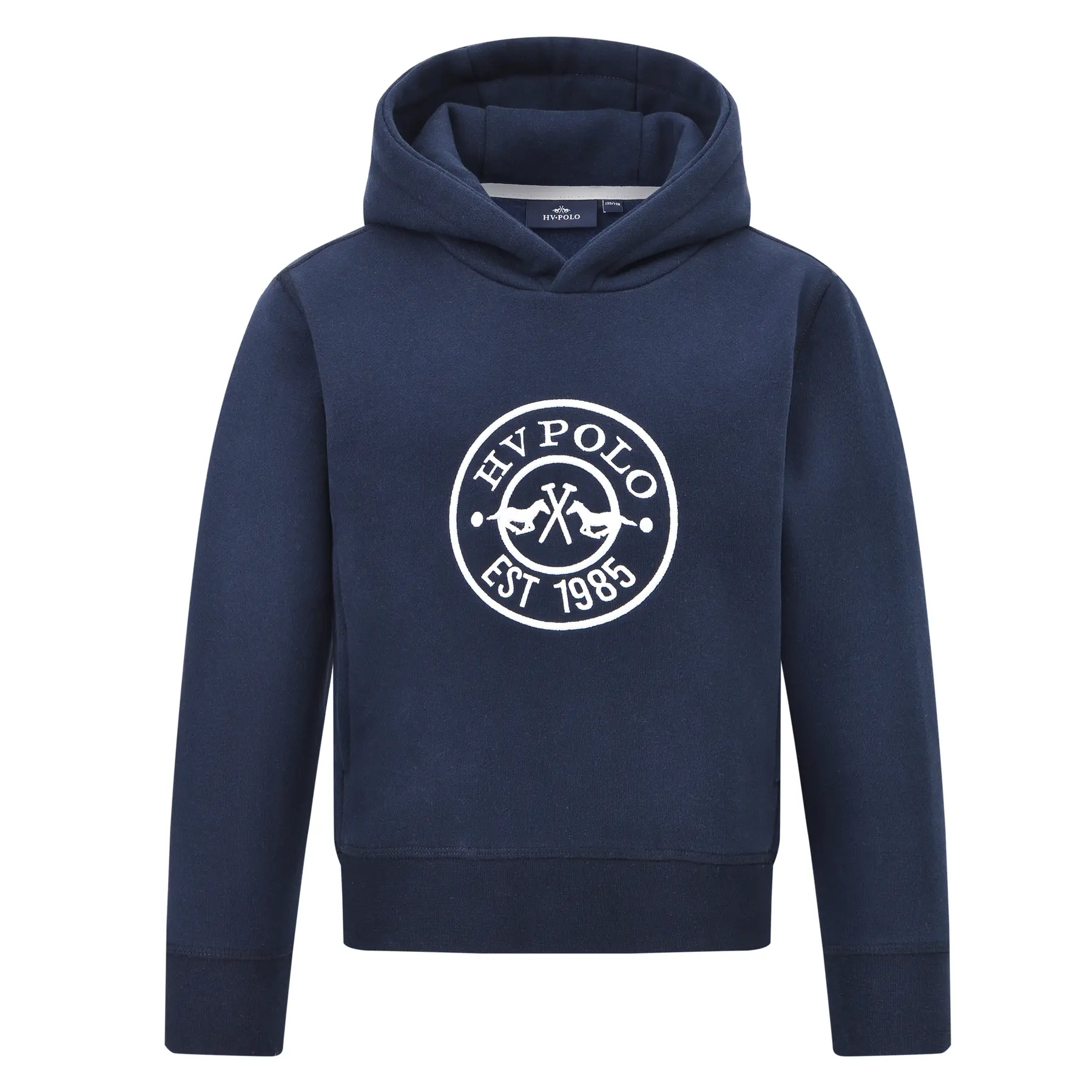 Hv Polo Hoodie Hv Polo Hvprebecca Kids Donkerblauw - 140