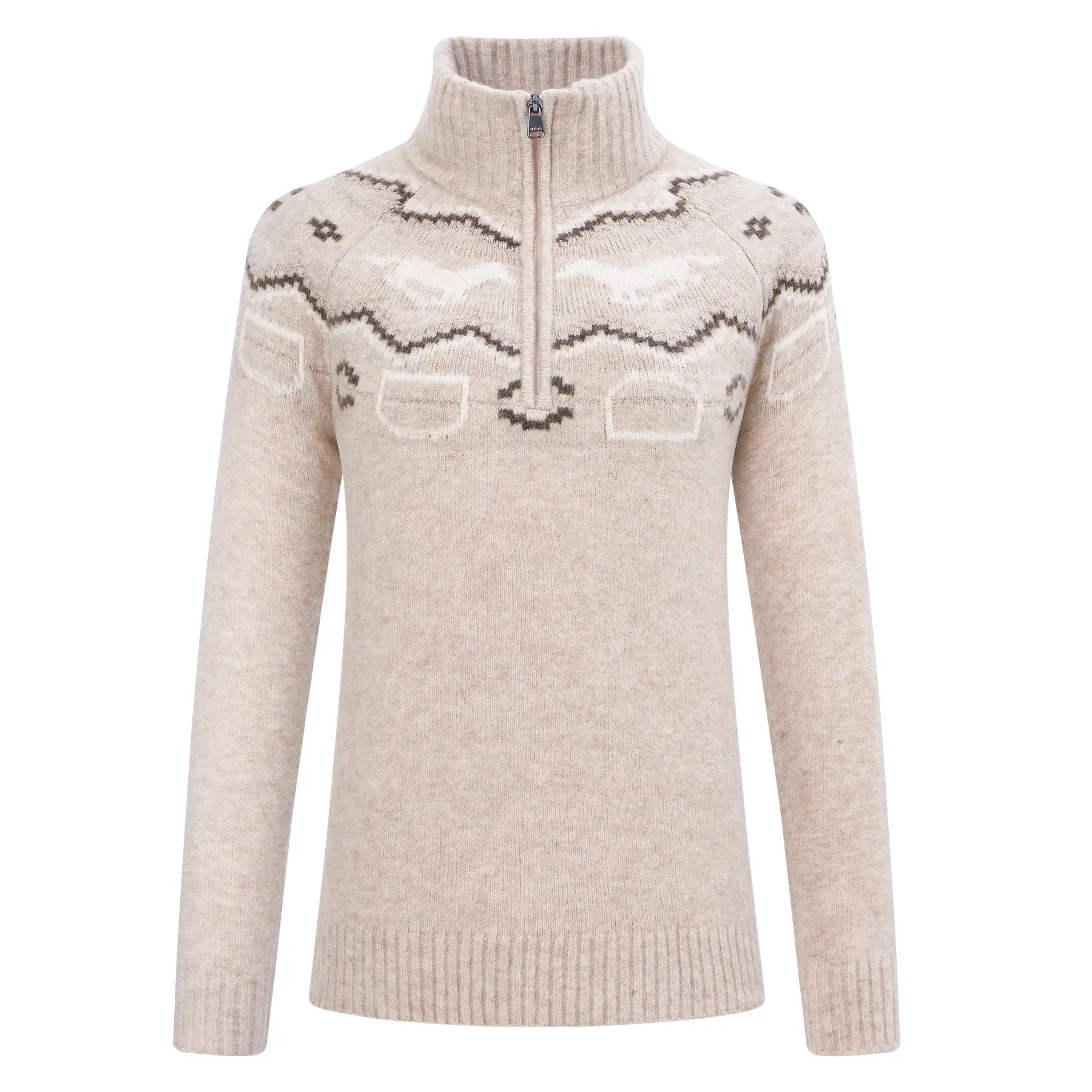 Pullover 1/2 Reißverschluss Damen HV Polo Josie