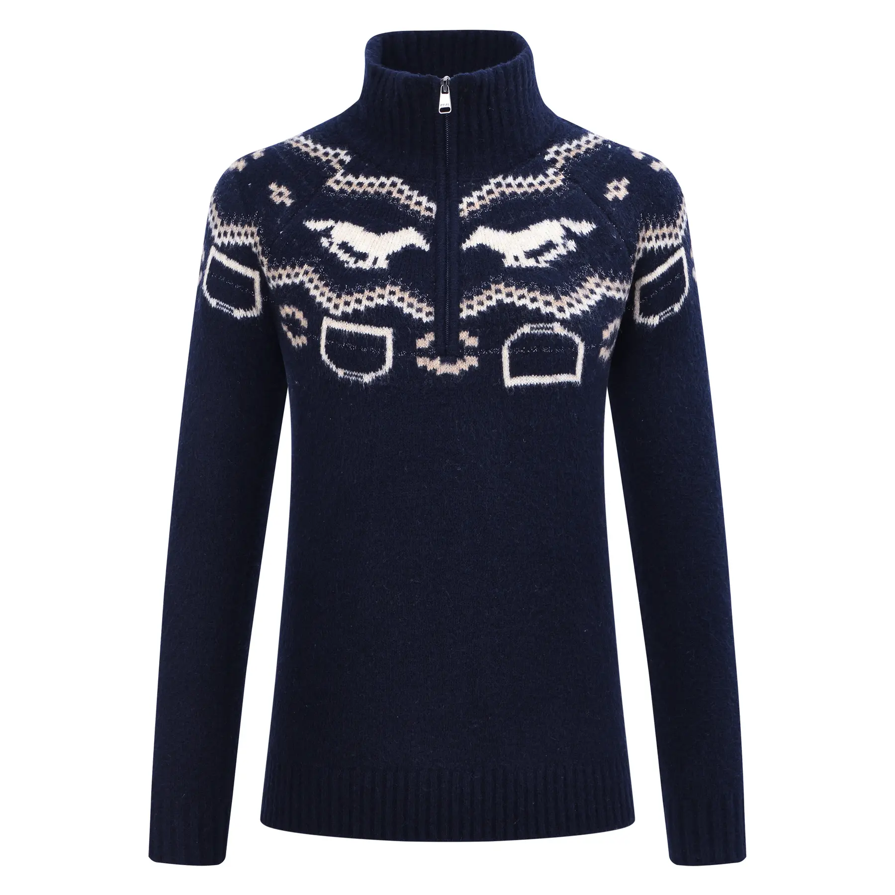 Pull 1/2 zip femme HV Polo Josie