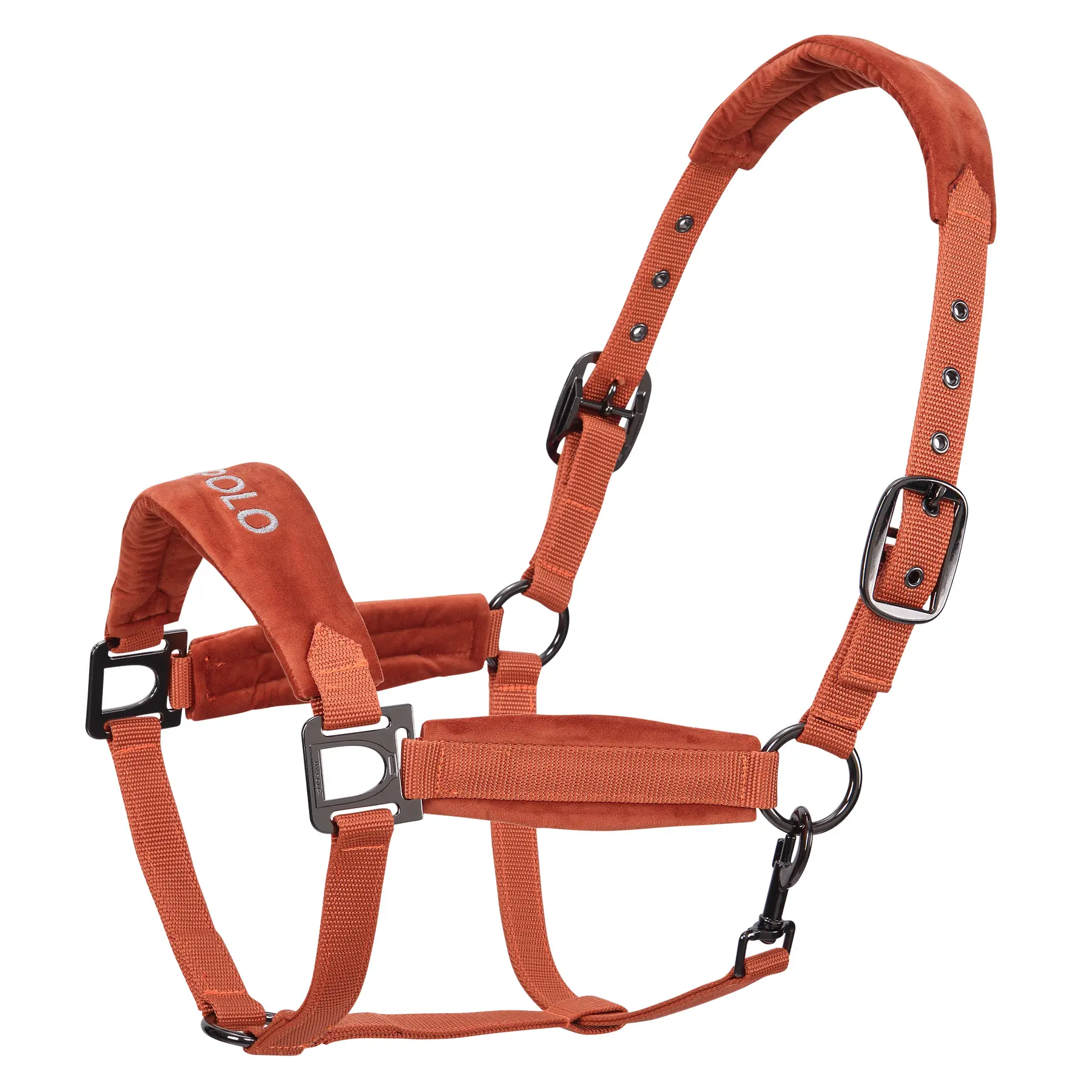 Nylon horse halter HV Polo Luxury