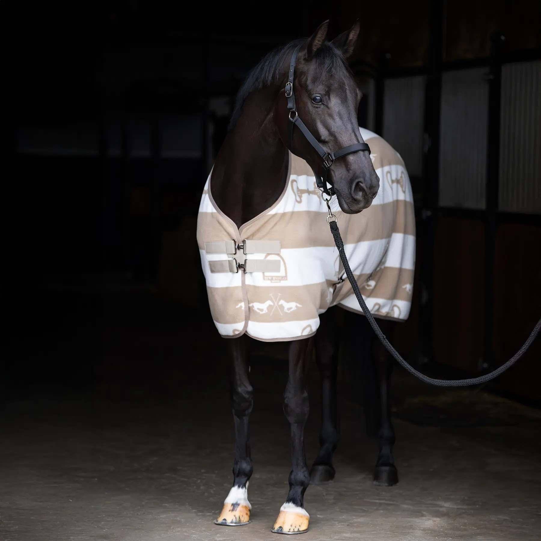 Printed Fleece Blanket for Horse HV Polo Gwenny