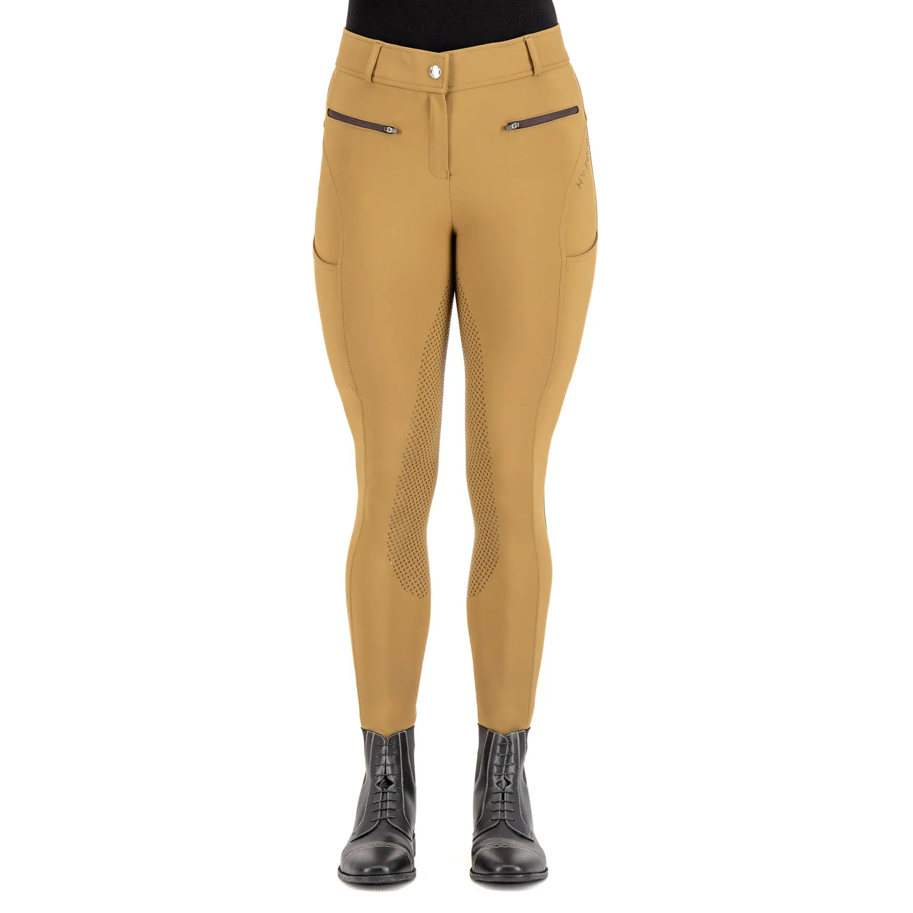 Pantaloni da equitazione full grip da donna HV Polo Favourite Sporty
