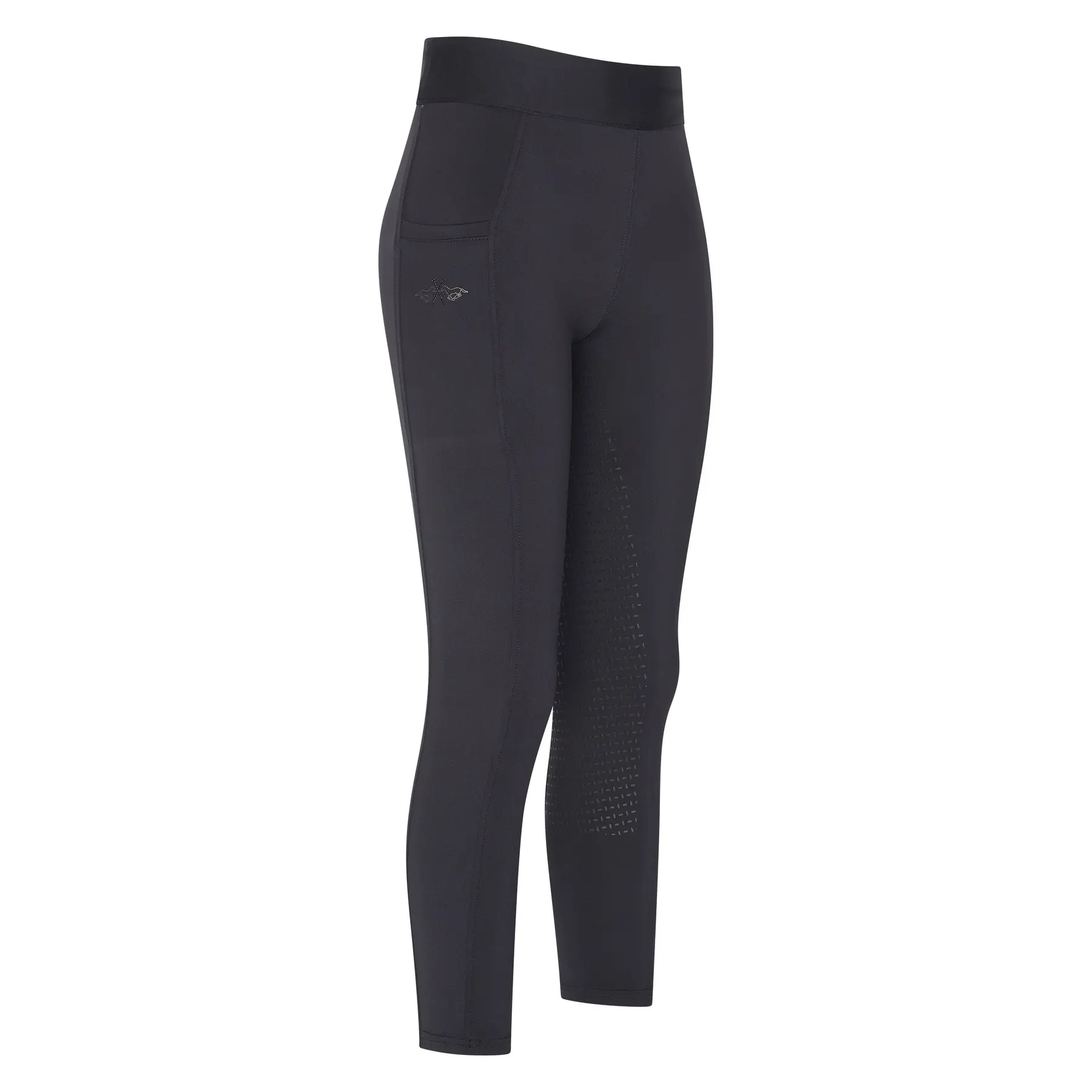 Pantaloni da equitazione full grip per bambina HV Polo Lotte