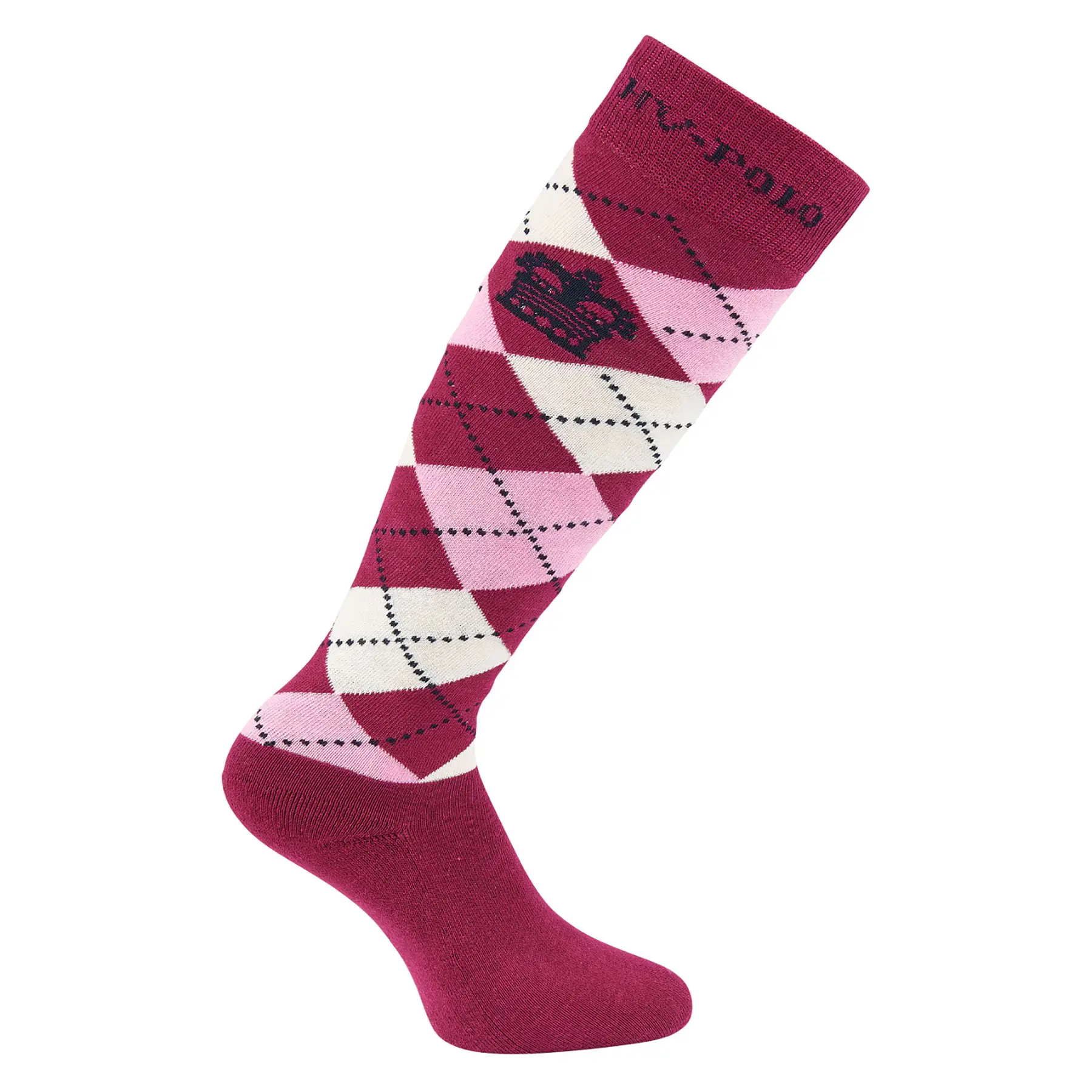 Calze da equitazione da donna HV Polo Argyle
