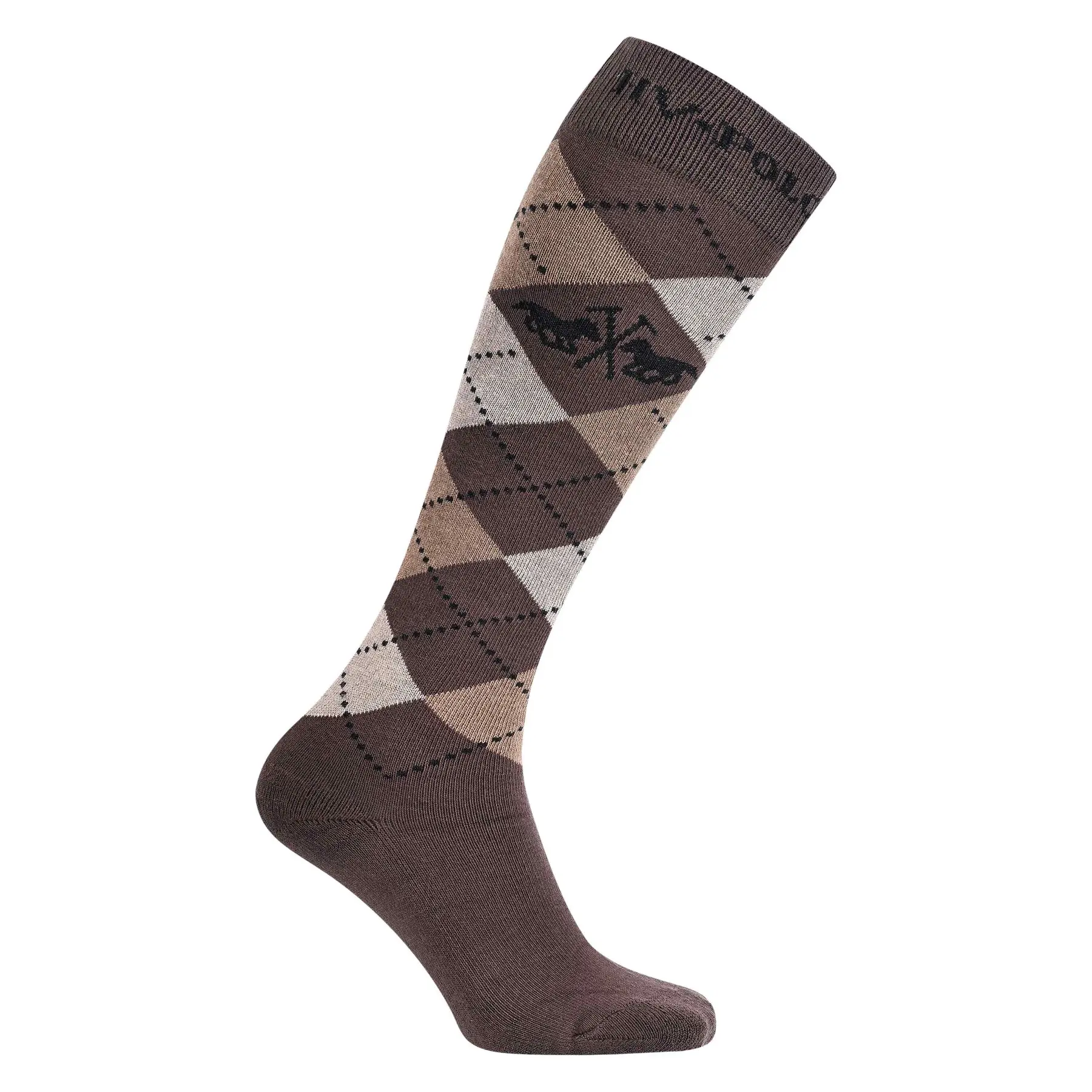 Calze da equitazione da donna HV Polo Argyle