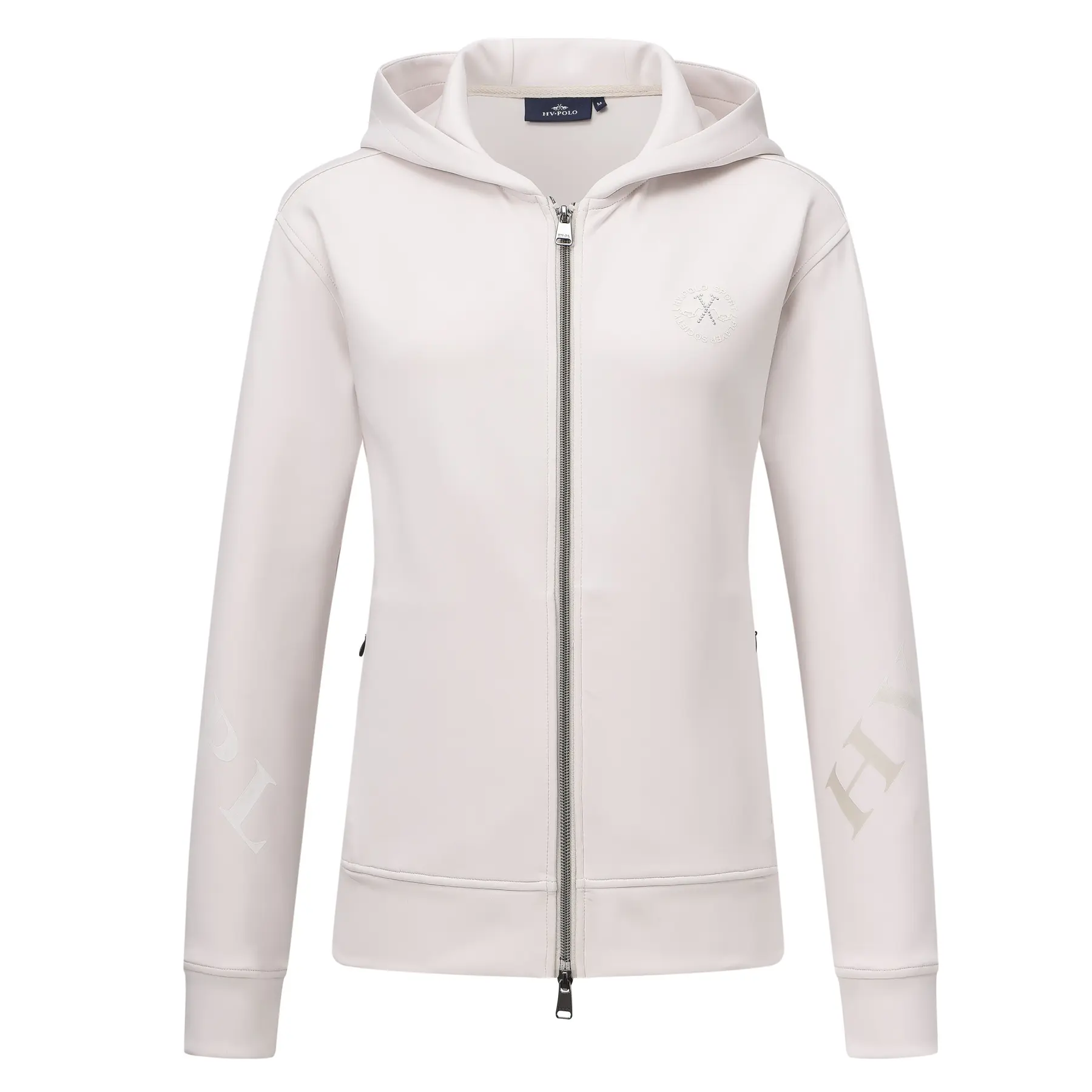 Felpa con cerniera a cappuccio da donna HV Polo Ella