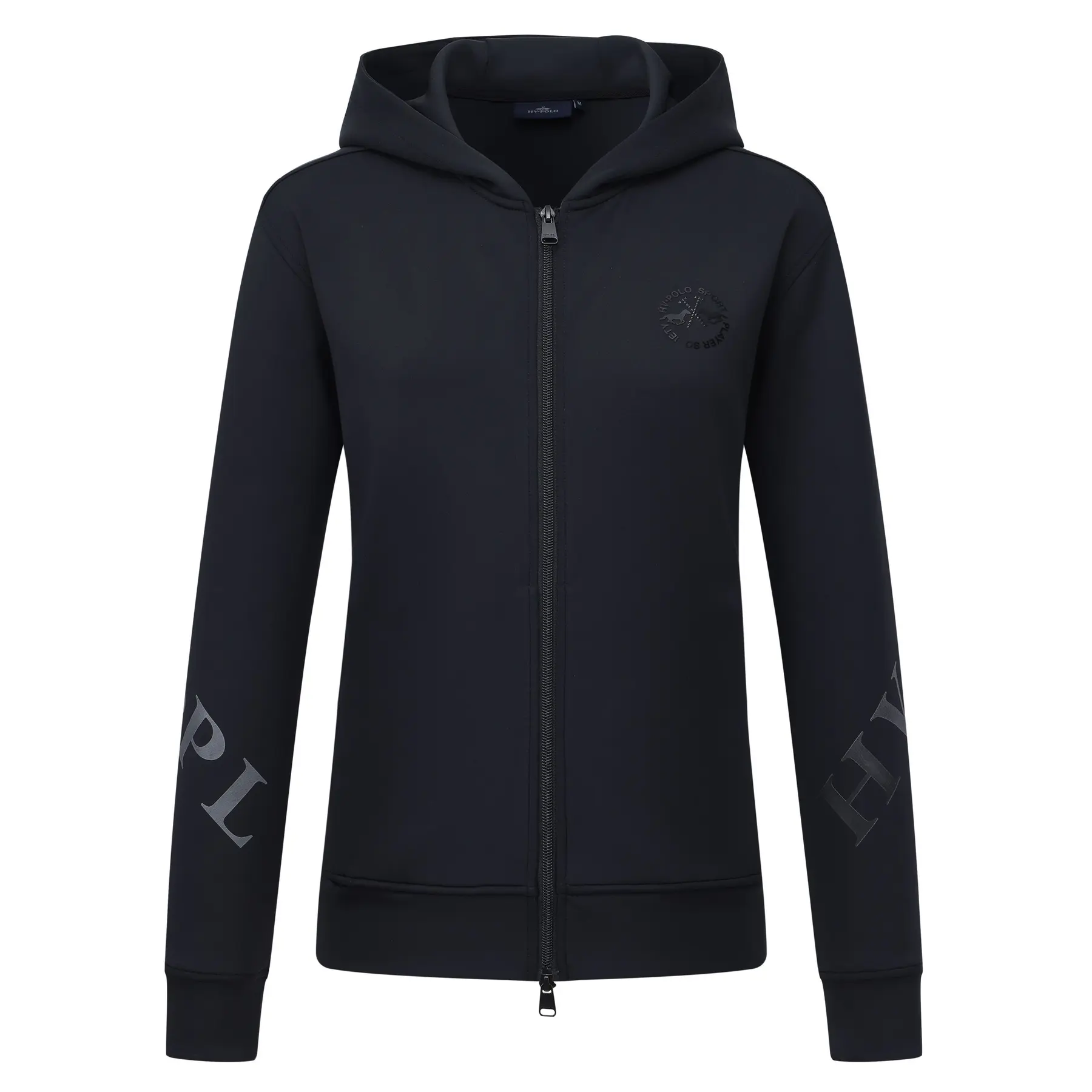 Felpa con cerniera a cappuccio da donna HV Polo Ella