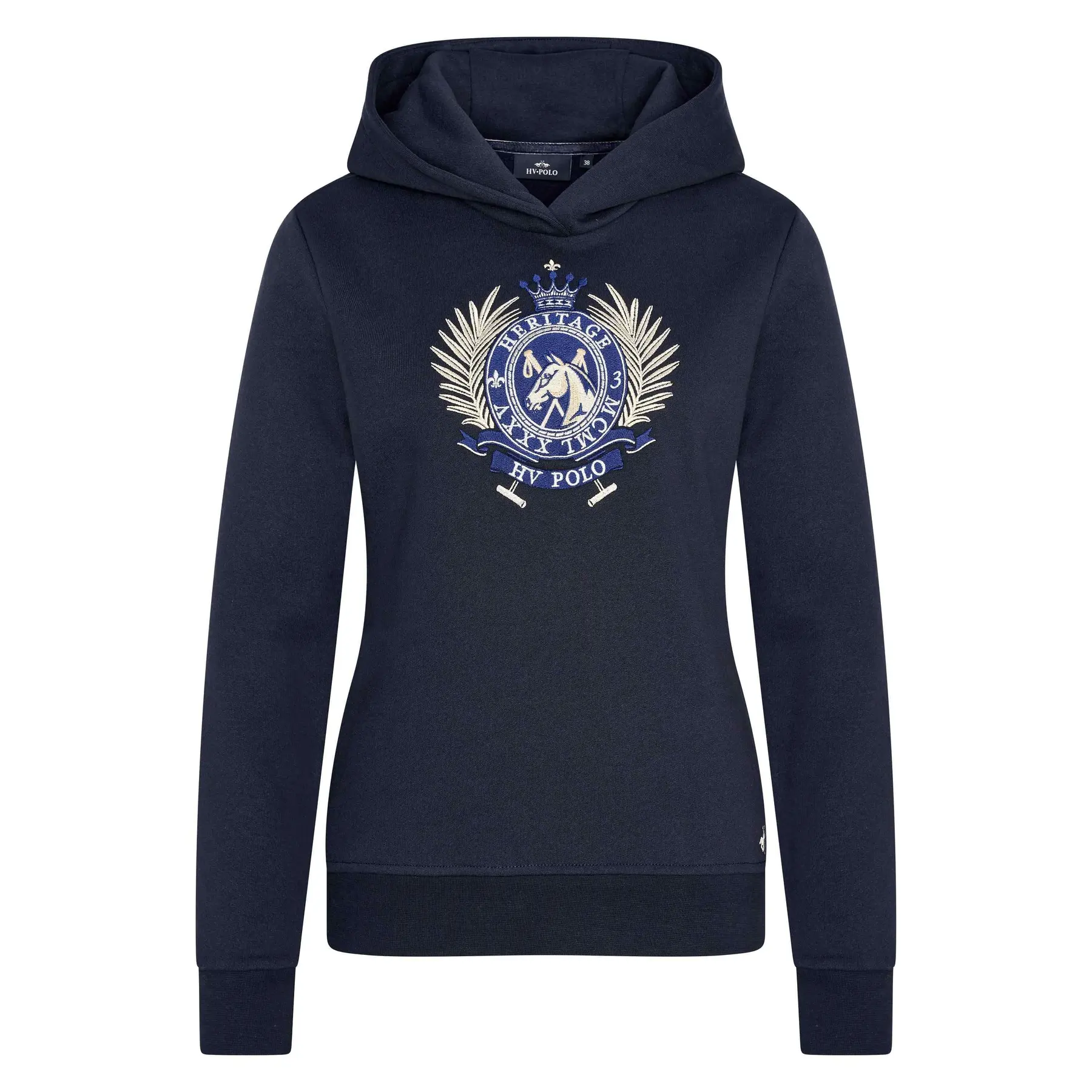 Hv Polo Mädchen Blau -Hoodie Rosy