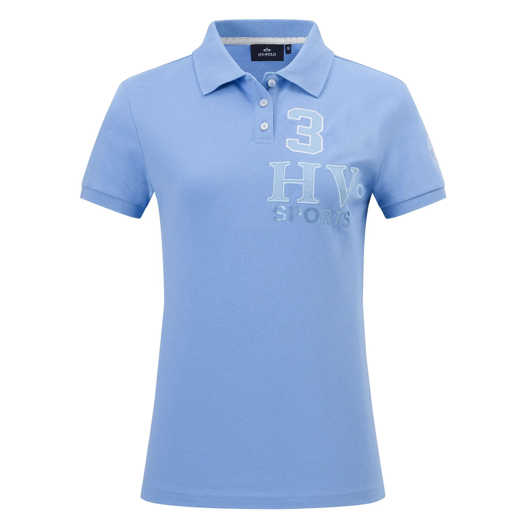 Hv Polo Damen Blau Reitpolo Favourite