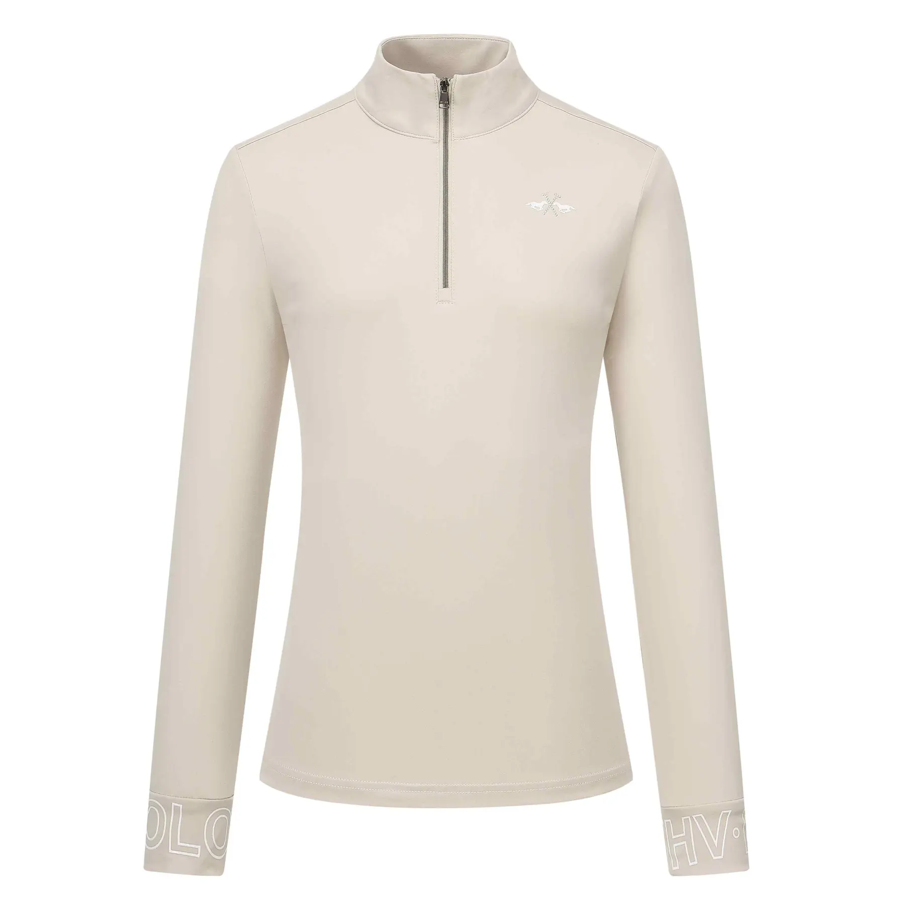 Technical long-sleeve riding polo for women HV Polo Tess