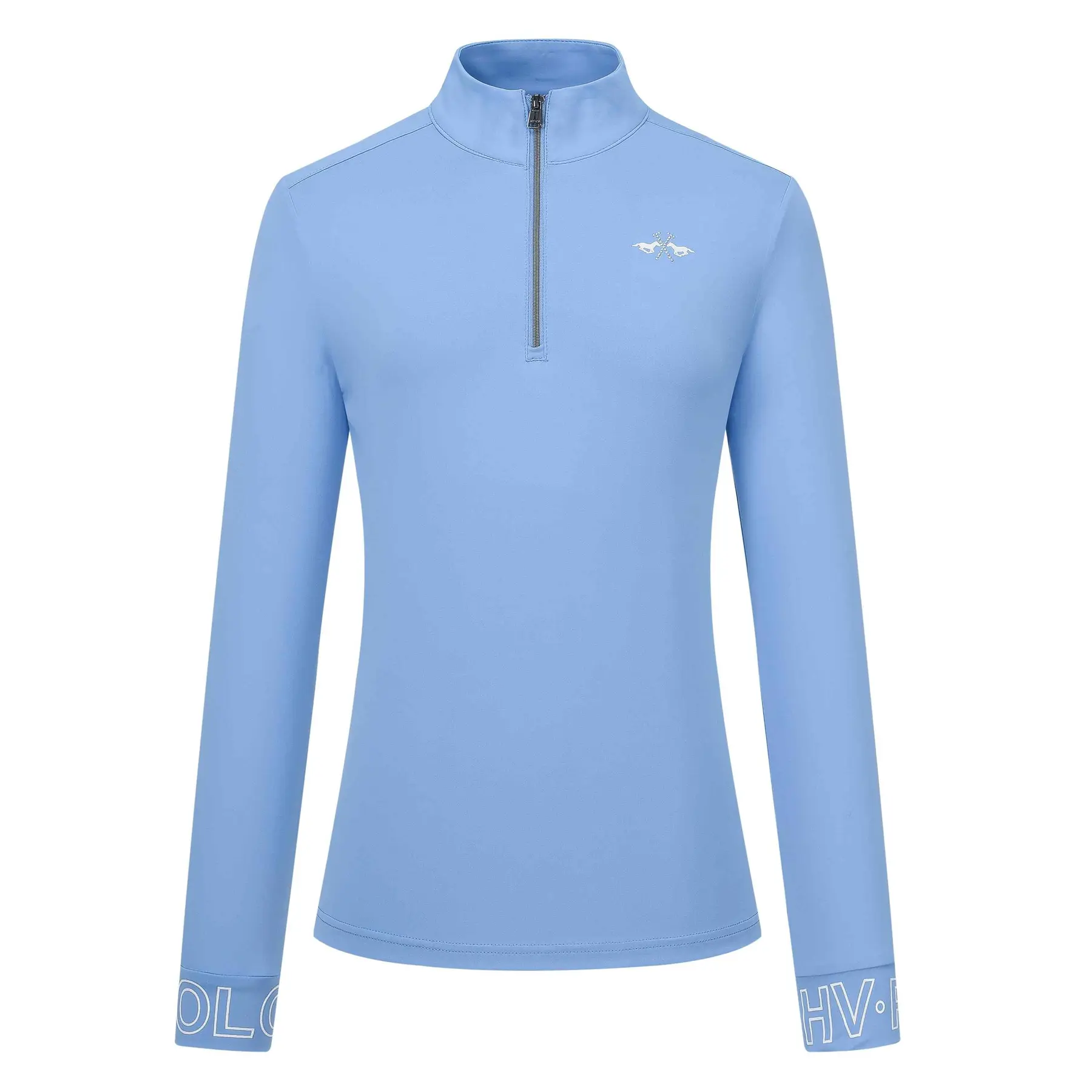 Technical long-sleeve riding polo for women HV Polo Tess