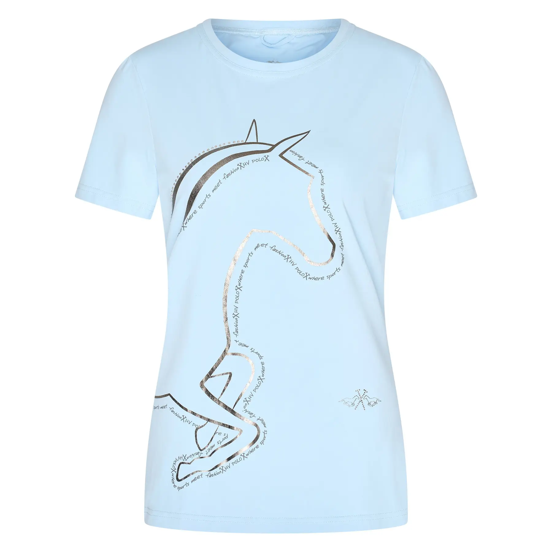 Riding Jersey HV Polo Flora