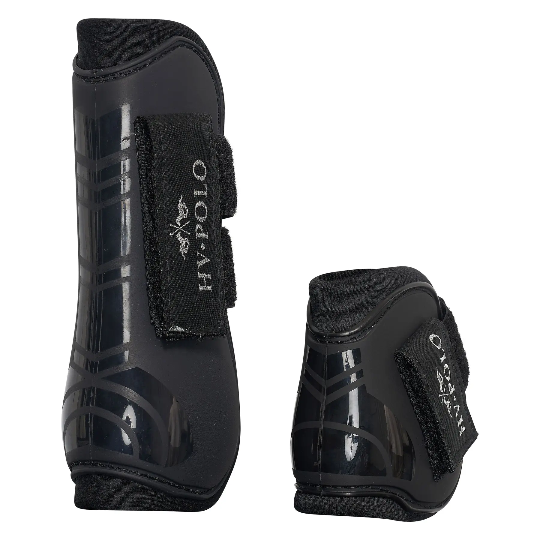 Open horse boots with tendon protectors HV Polo Kids Classic