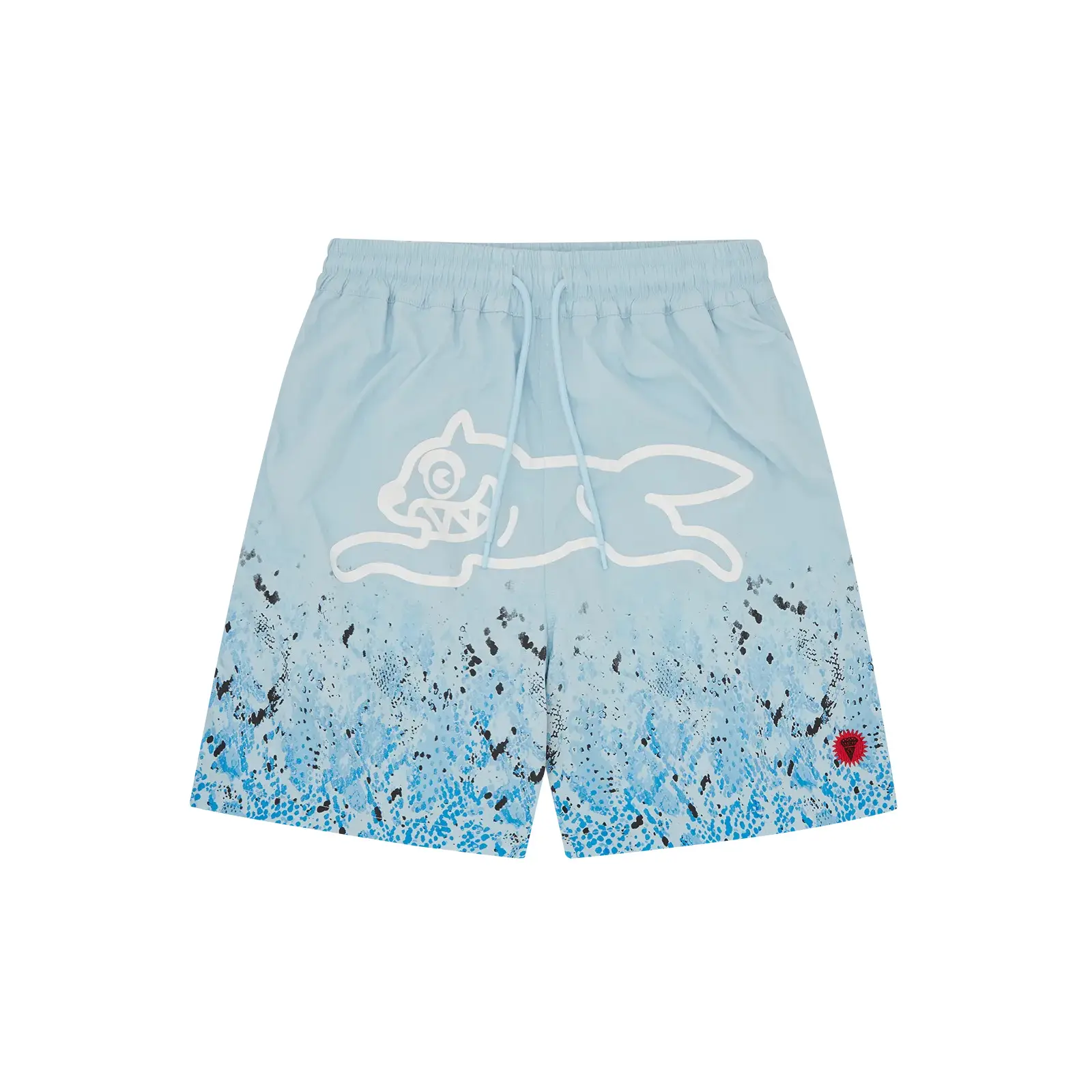 Custome da bagno uomo Icecream Gradient Snakeskin Running Dog