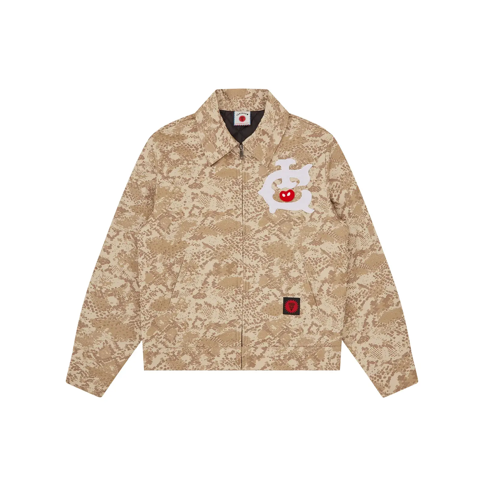 Jacke Icecream Snakeskin